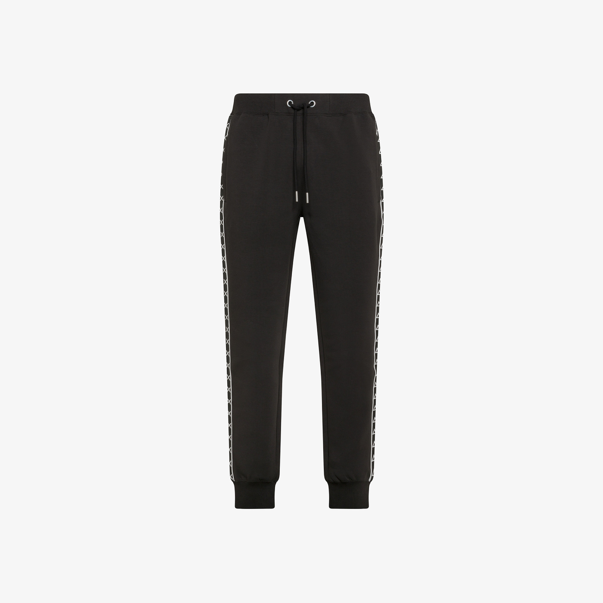 Pantaloni jogging in felpa NERO