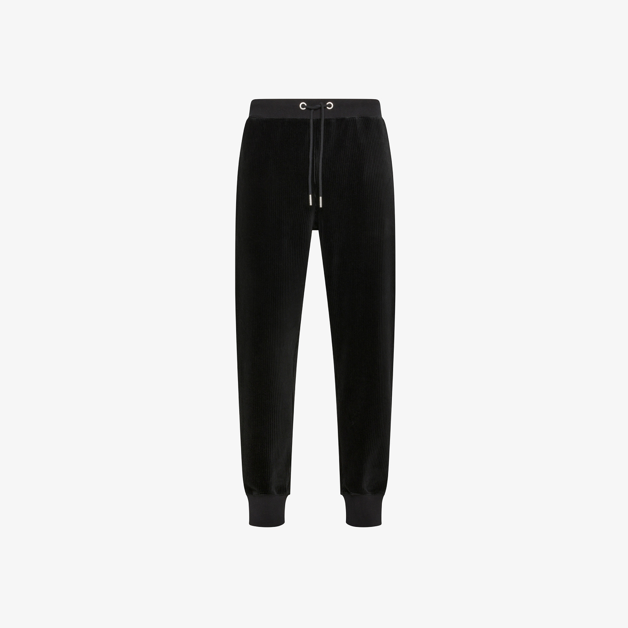 Corduroy joggers BLACK