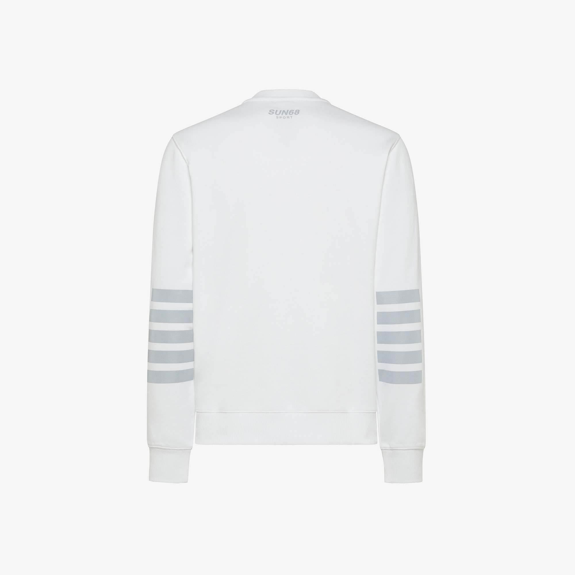 Cotton sweatshirt WHITE