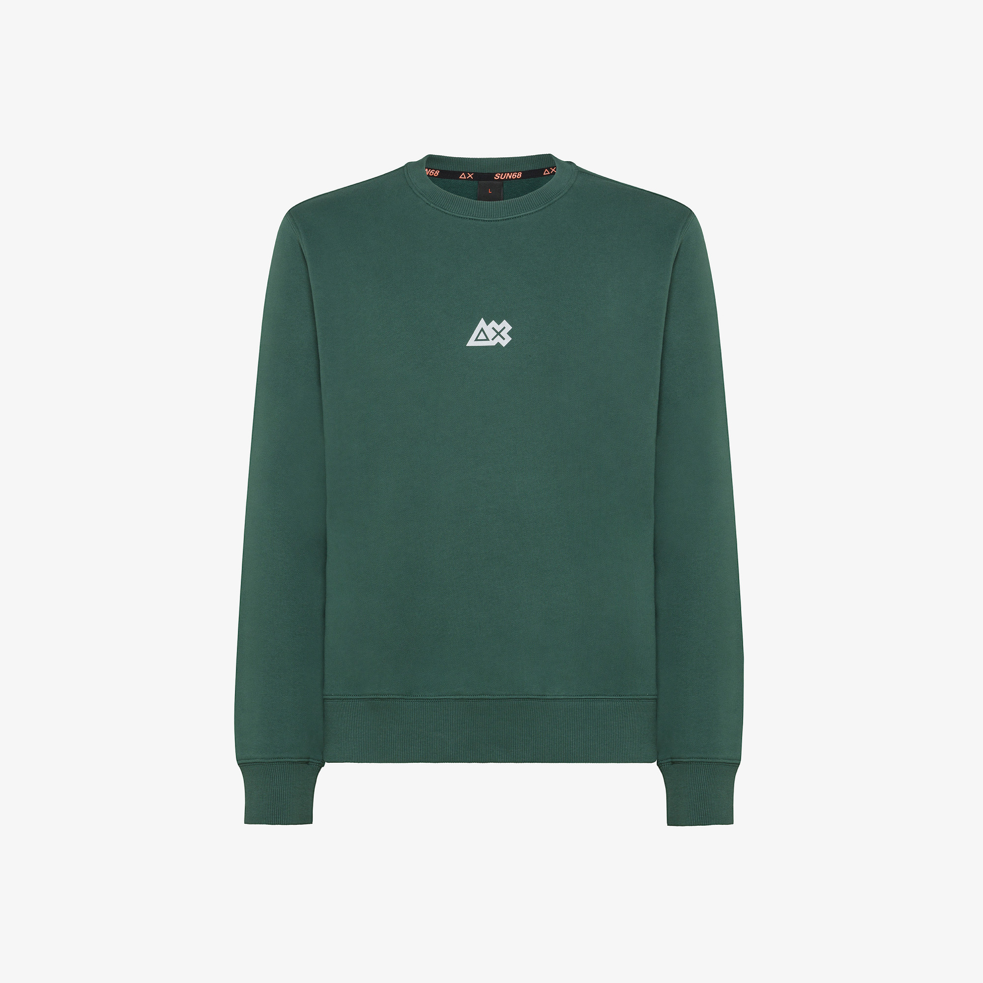 Cotton sweatshirt DARK GREEN