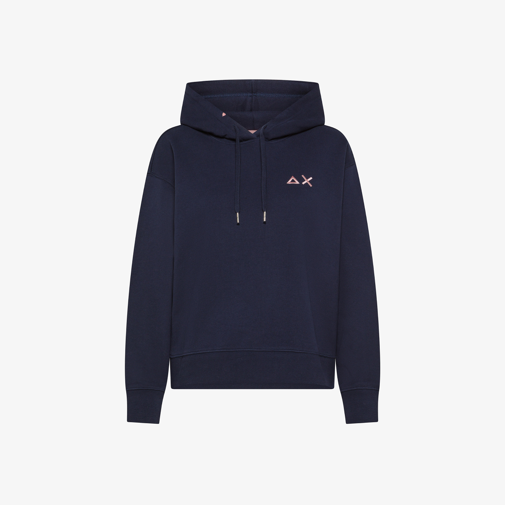 Cotton hoodie NAVY BLUE