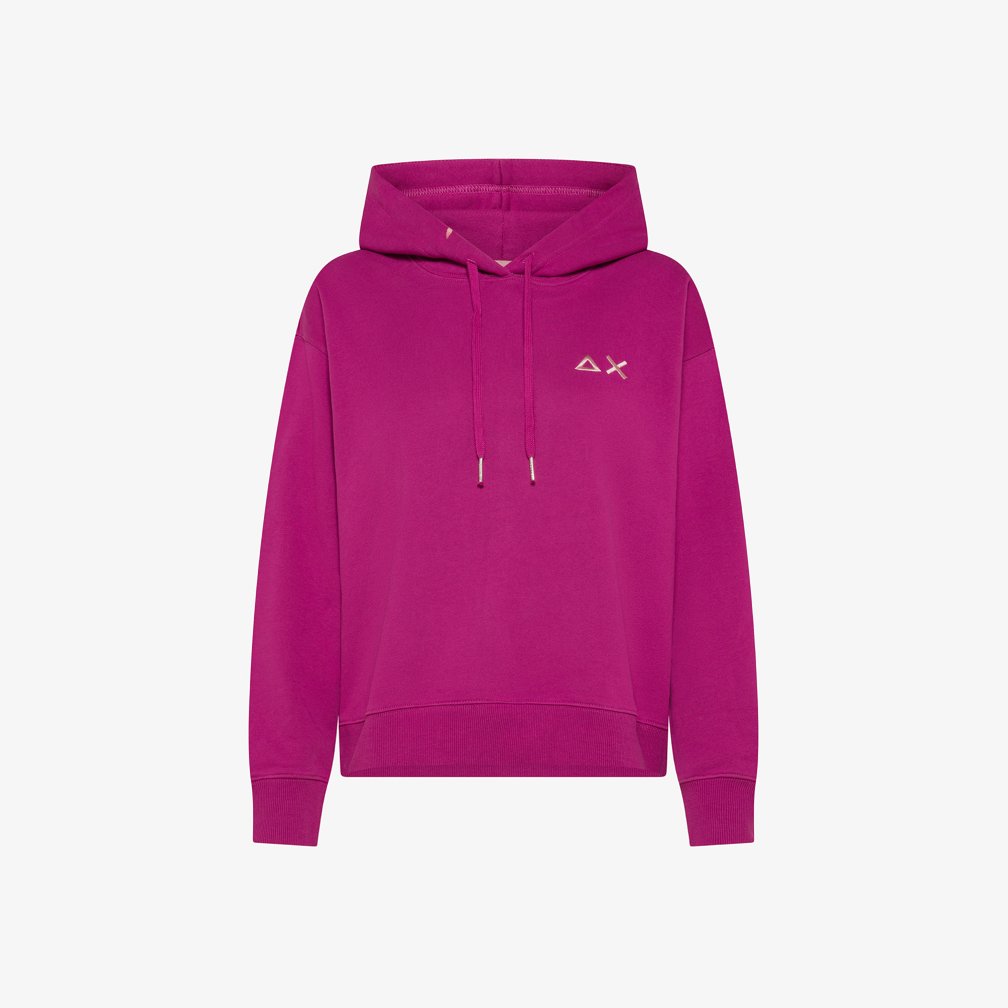 Cotton hoodie CYCLAMEN