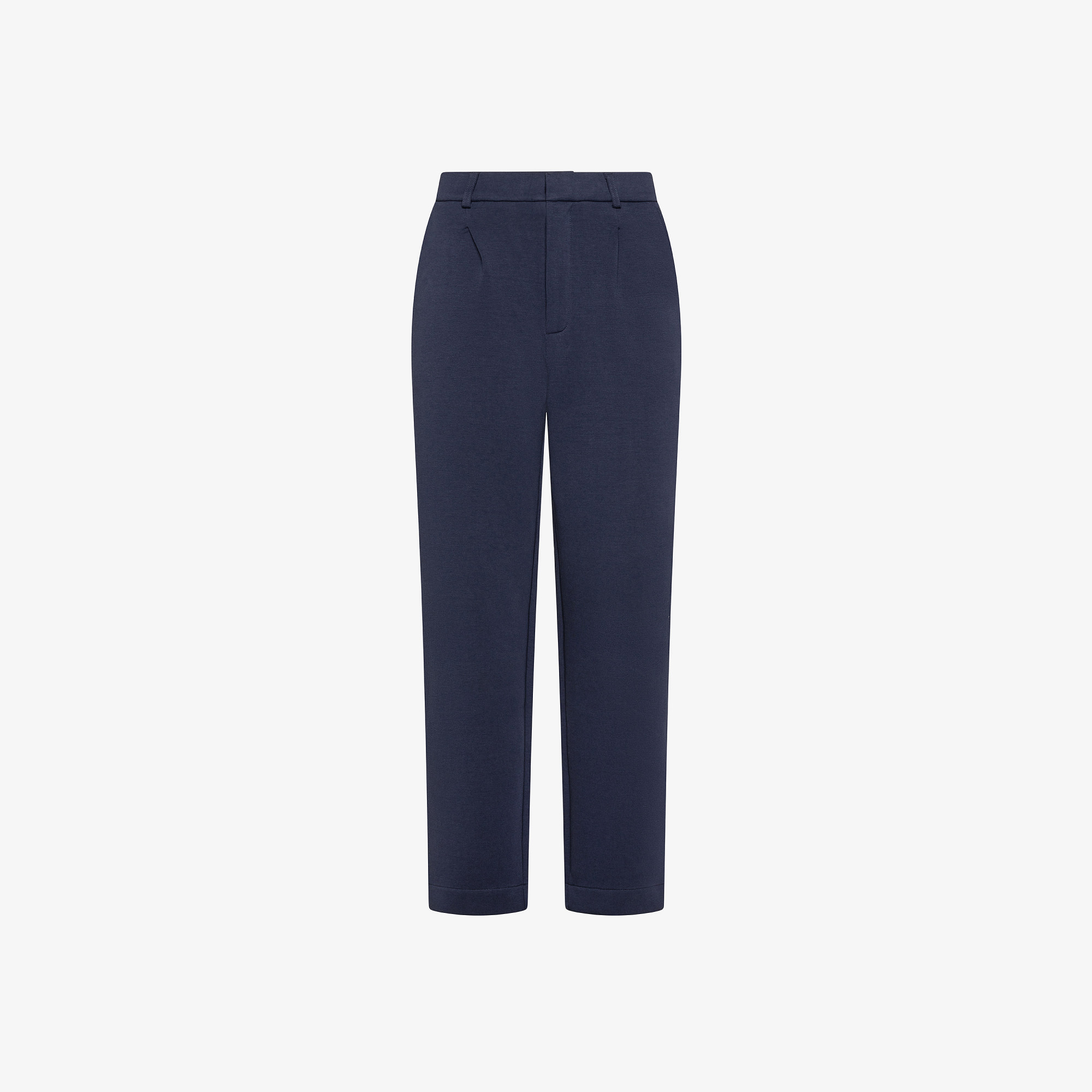 Cotton fleece trousers NAVY BLUE