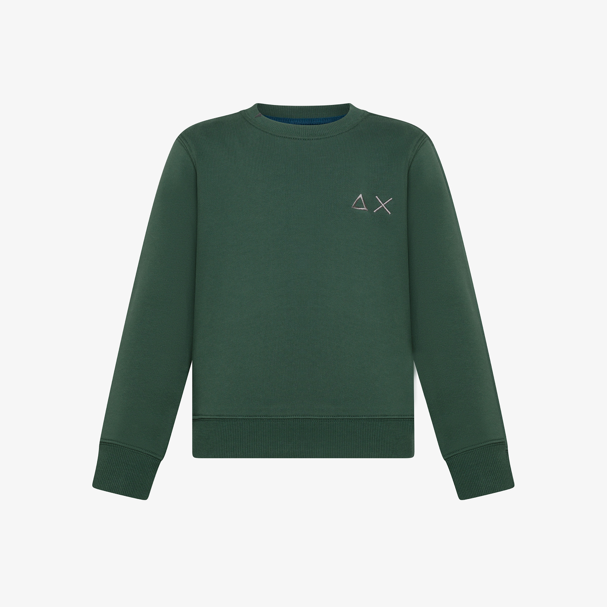 Cotton sweatshirt DARK GREEN