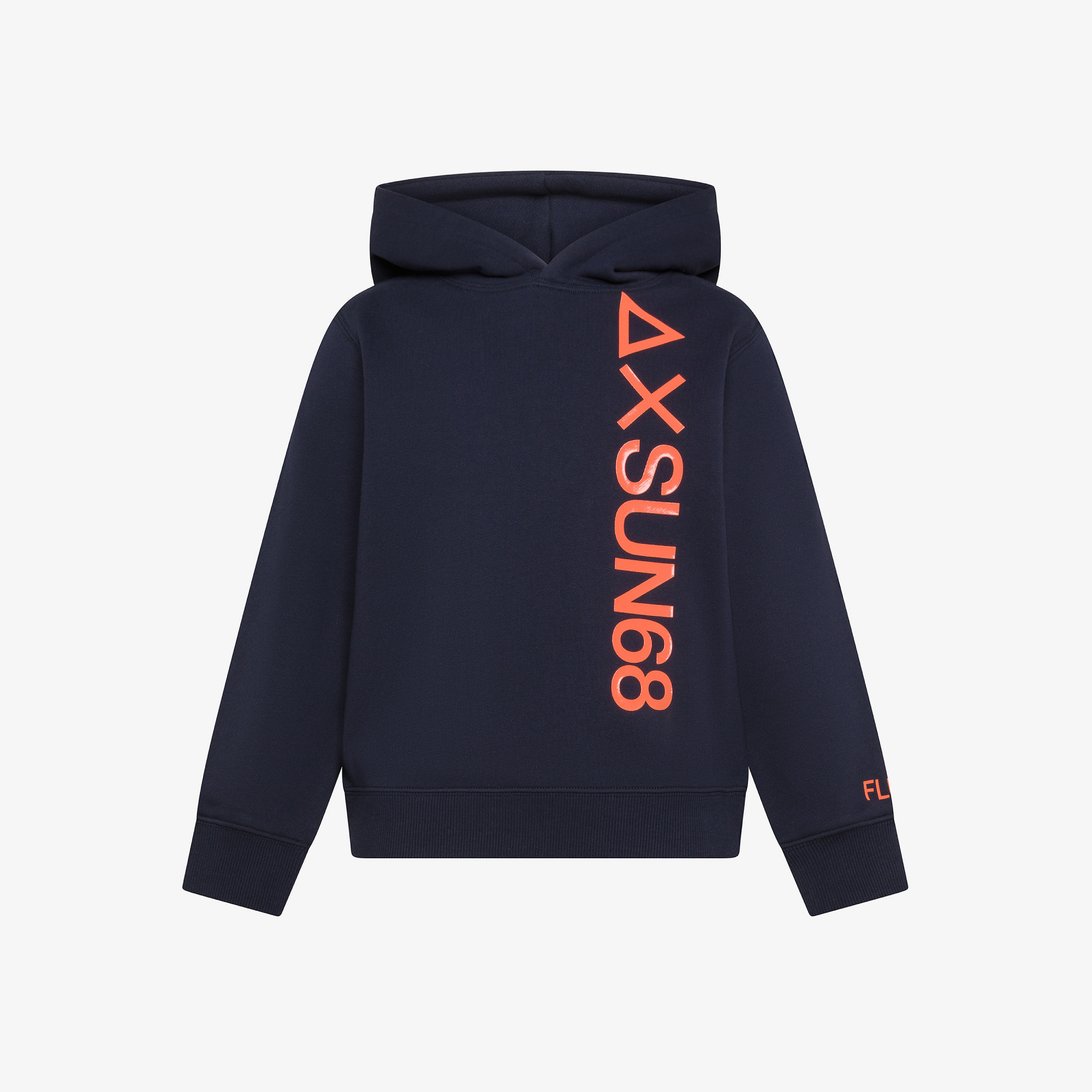 Cotton hoodie NAVY BLUE