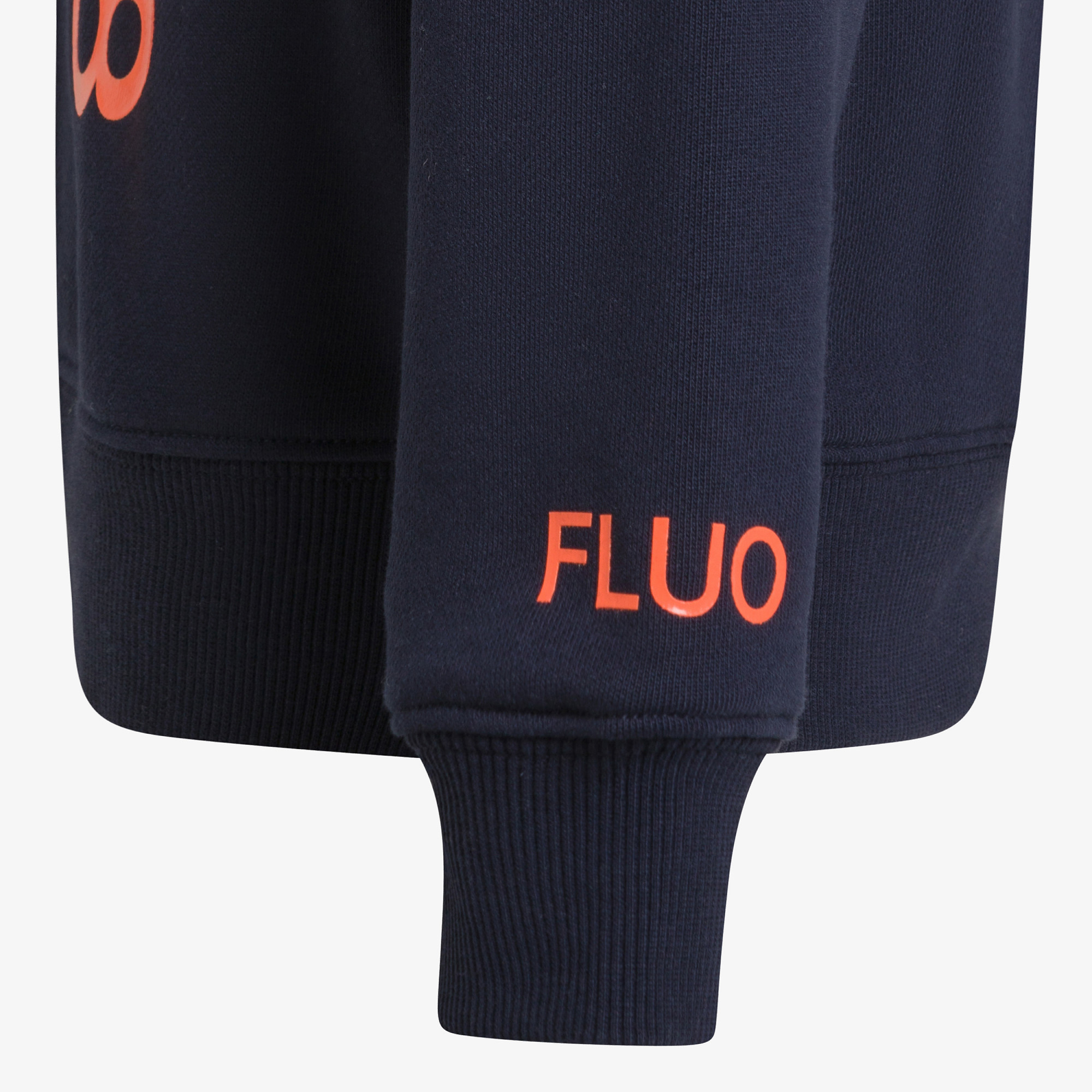 Cotton hoodie NAVY BLUE