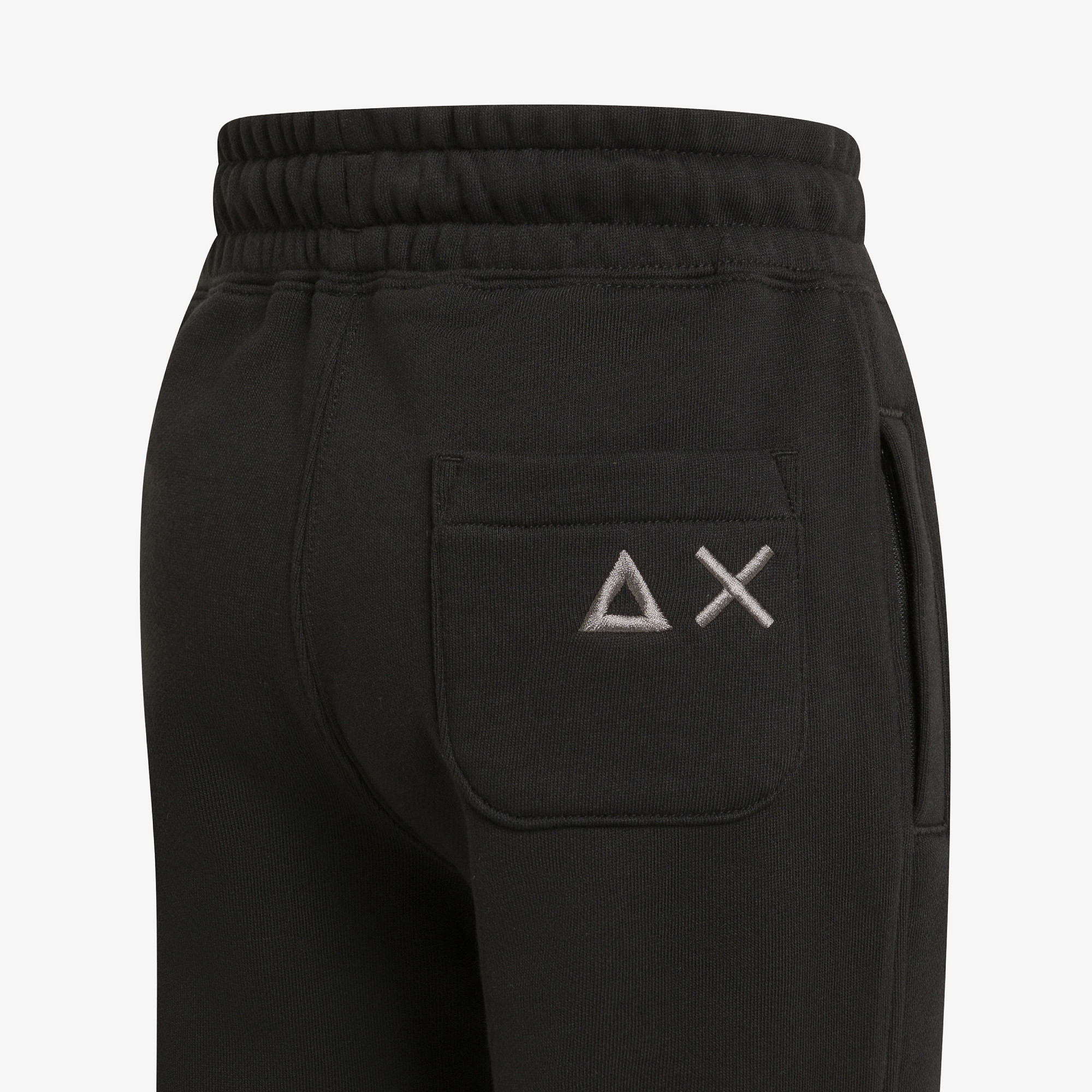 Pantaloni jogging in felpa NERO