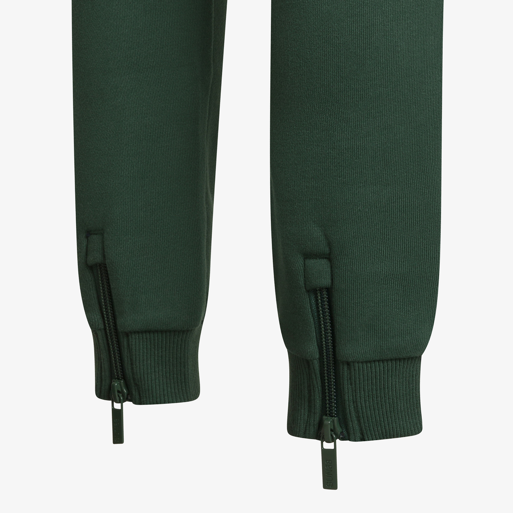 Pantaloni jogging in felpa VERDE SCURO