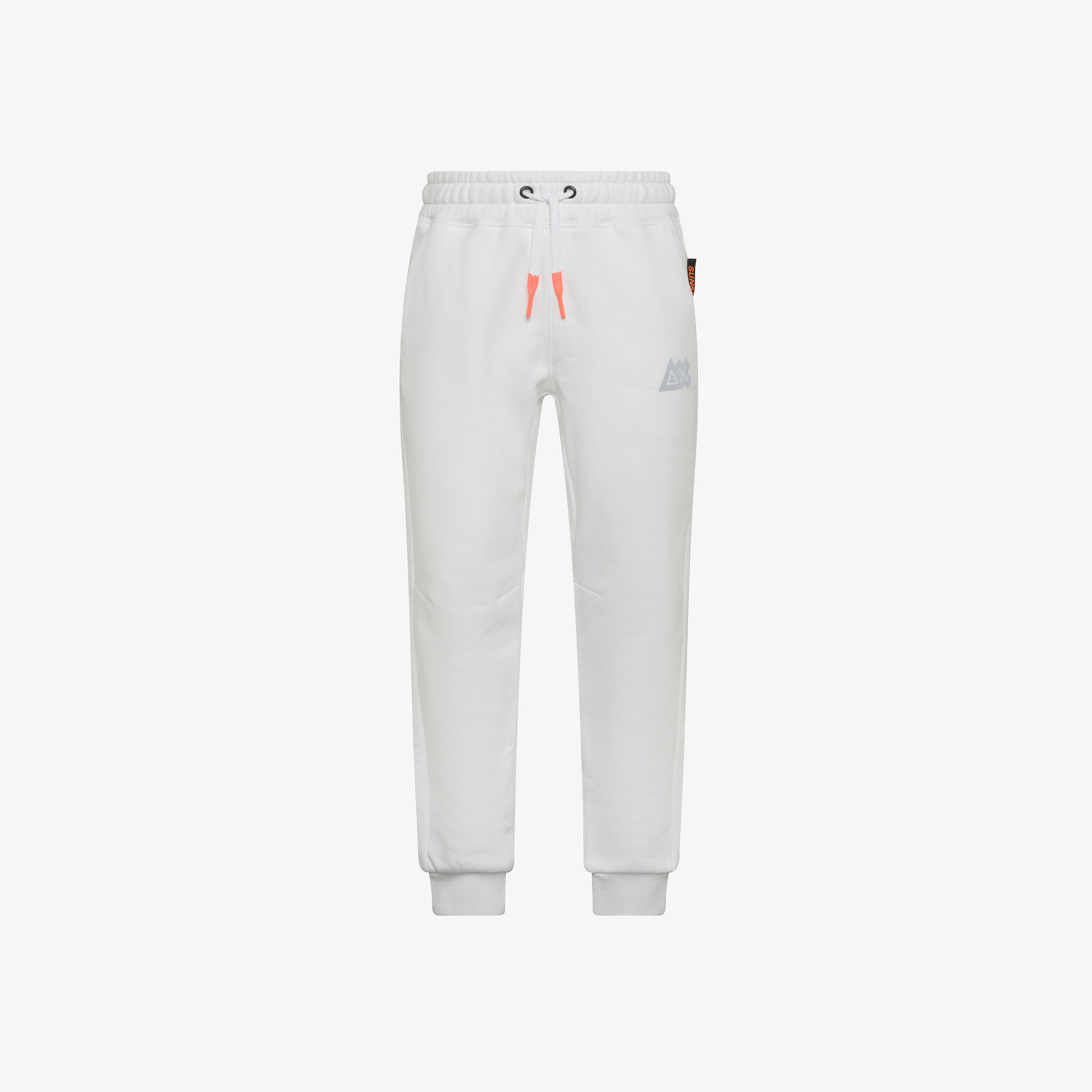 Fleece joggers WHITE