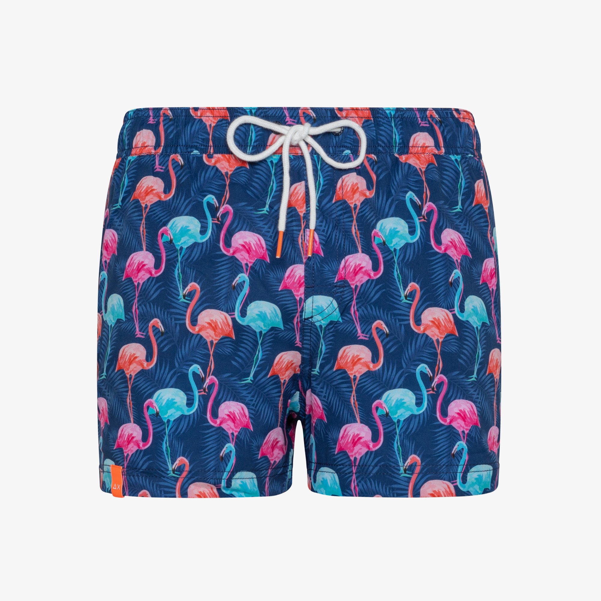 SWIM PANT BIG PRINT NAVY BLUE/LIGHT BLUE