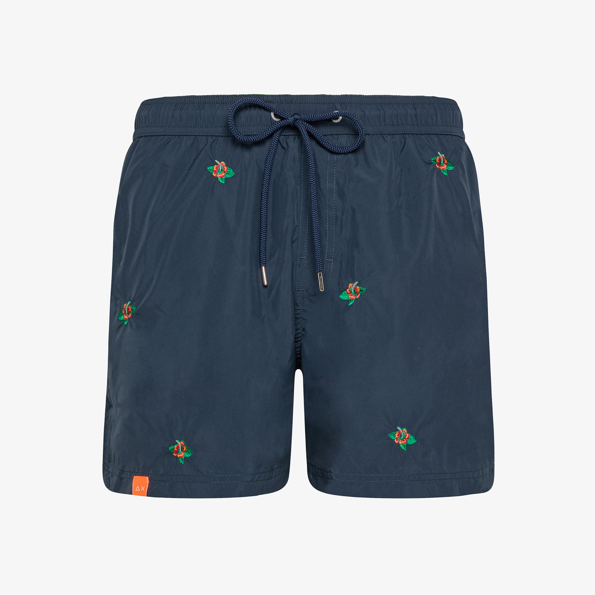 SWIM PANT EMBRODERY NAVY BLUE