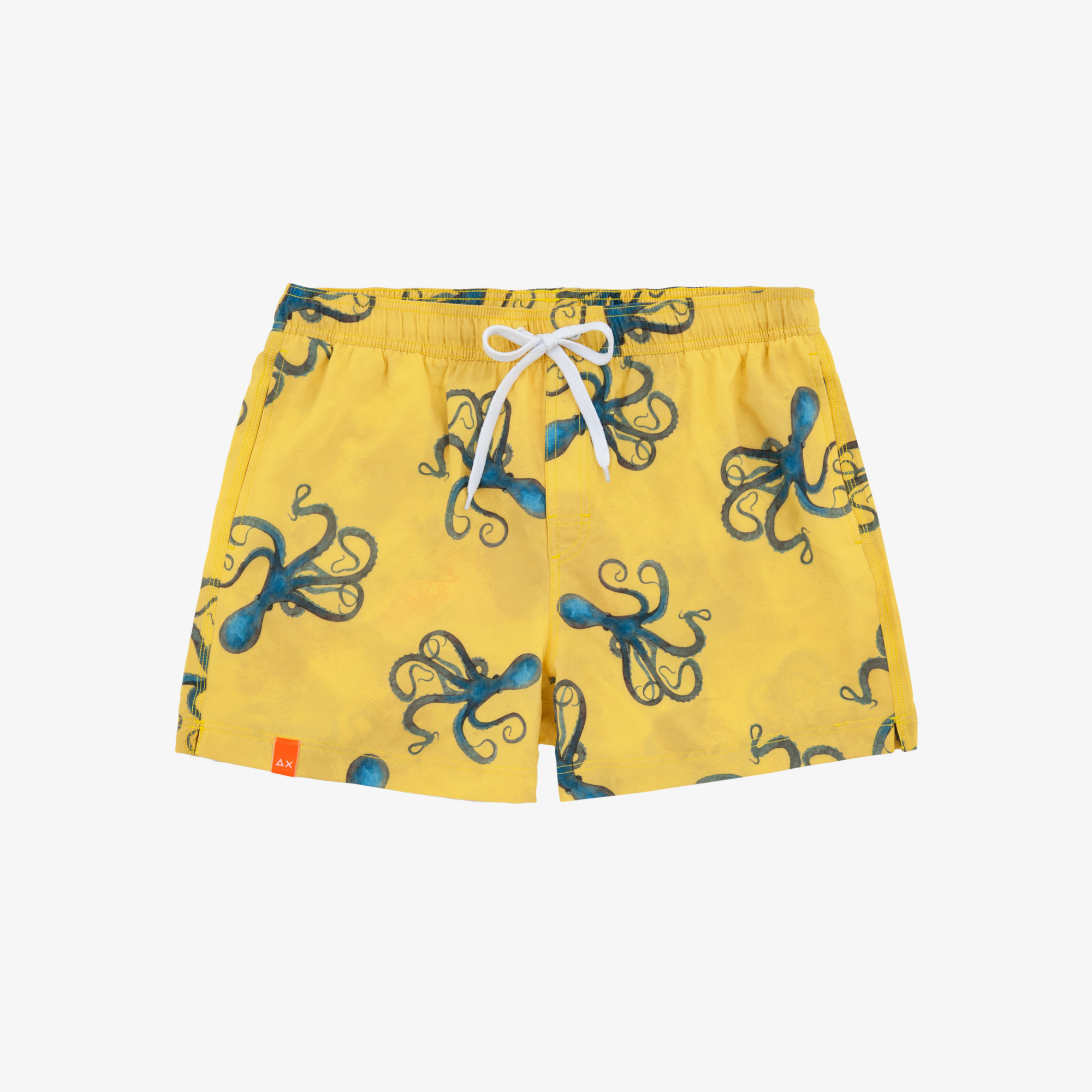 SWIM PANT SEASIDE LIGHT BLUE/YELLOW
