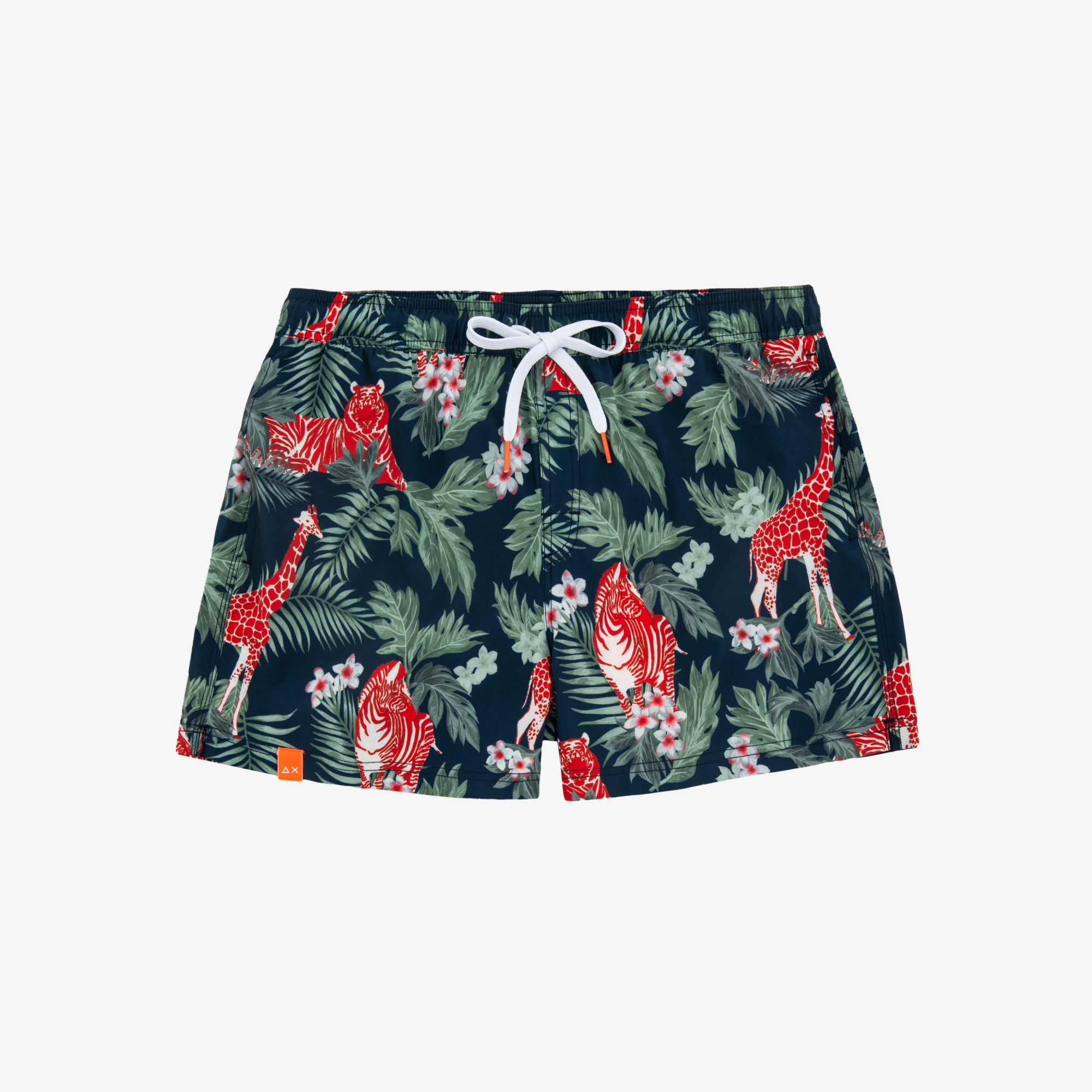 SWIM PANT ANIMAL NAVY BLUE
