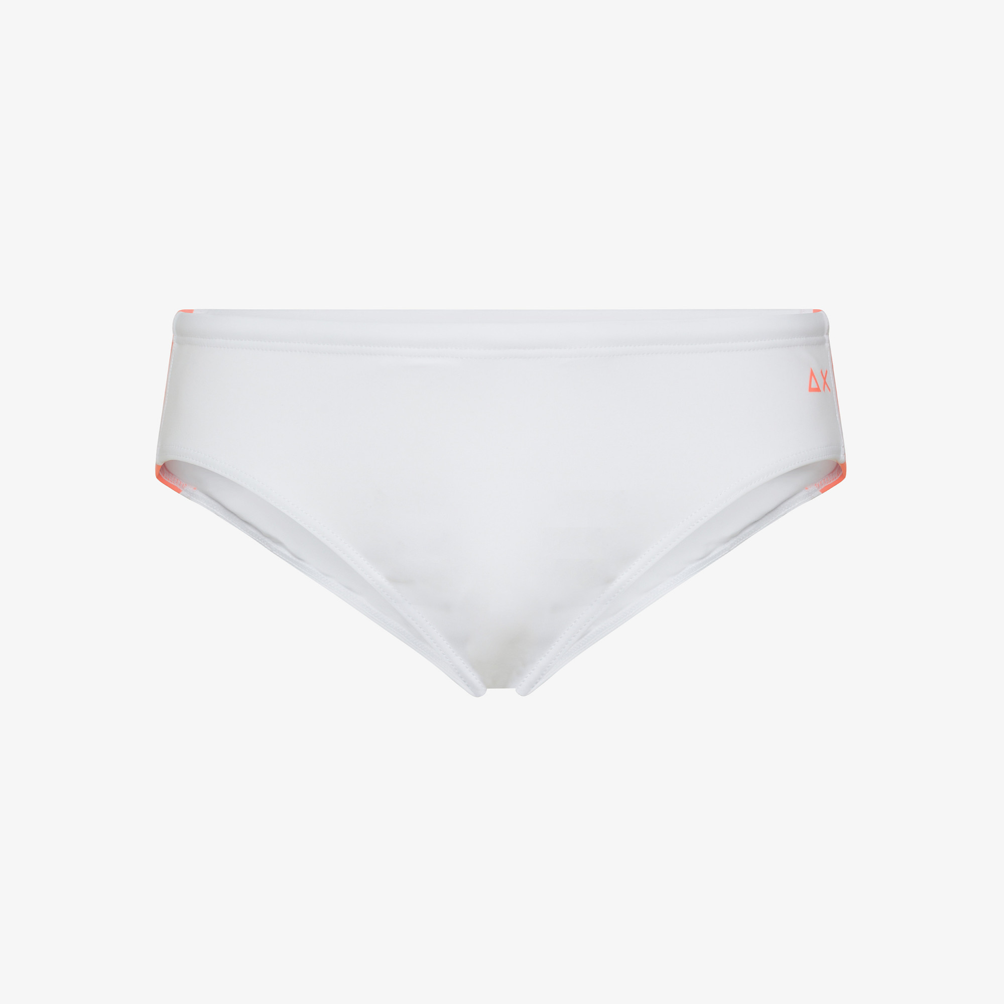SLIP SOLID SIDE STRIPE FLUO BIANCO