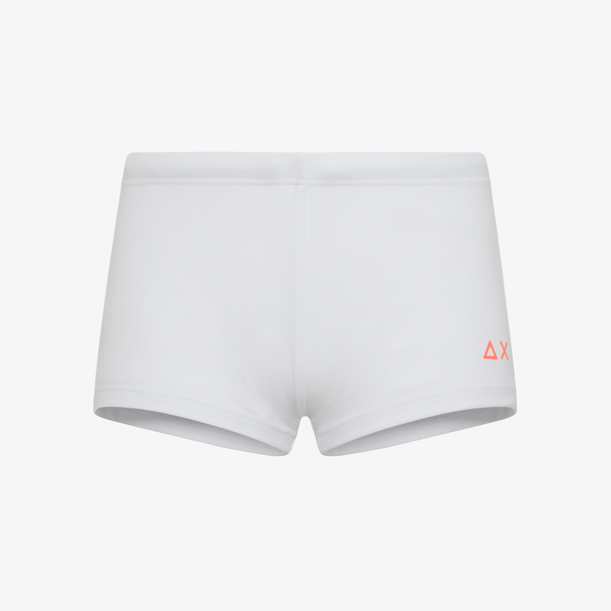 BOY'S SWIM TRUNKS SOLID BIANCO