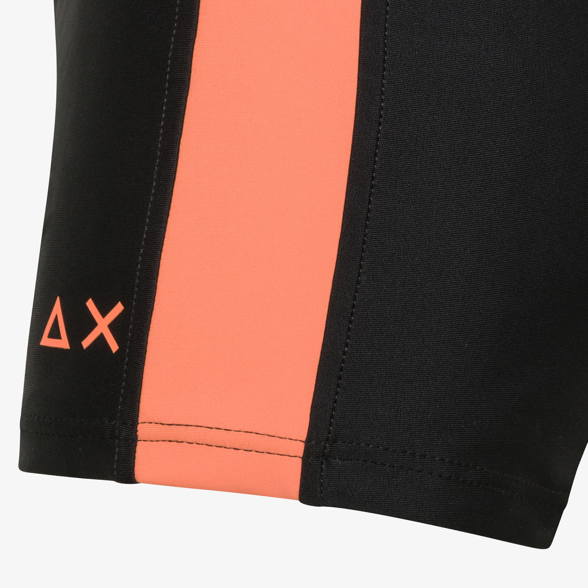 Black lycra® swim shorts