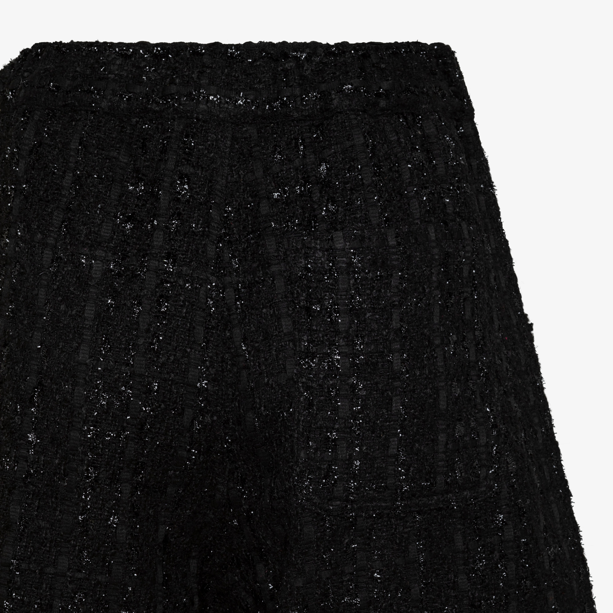 BOUCLE SHORTS BLACK