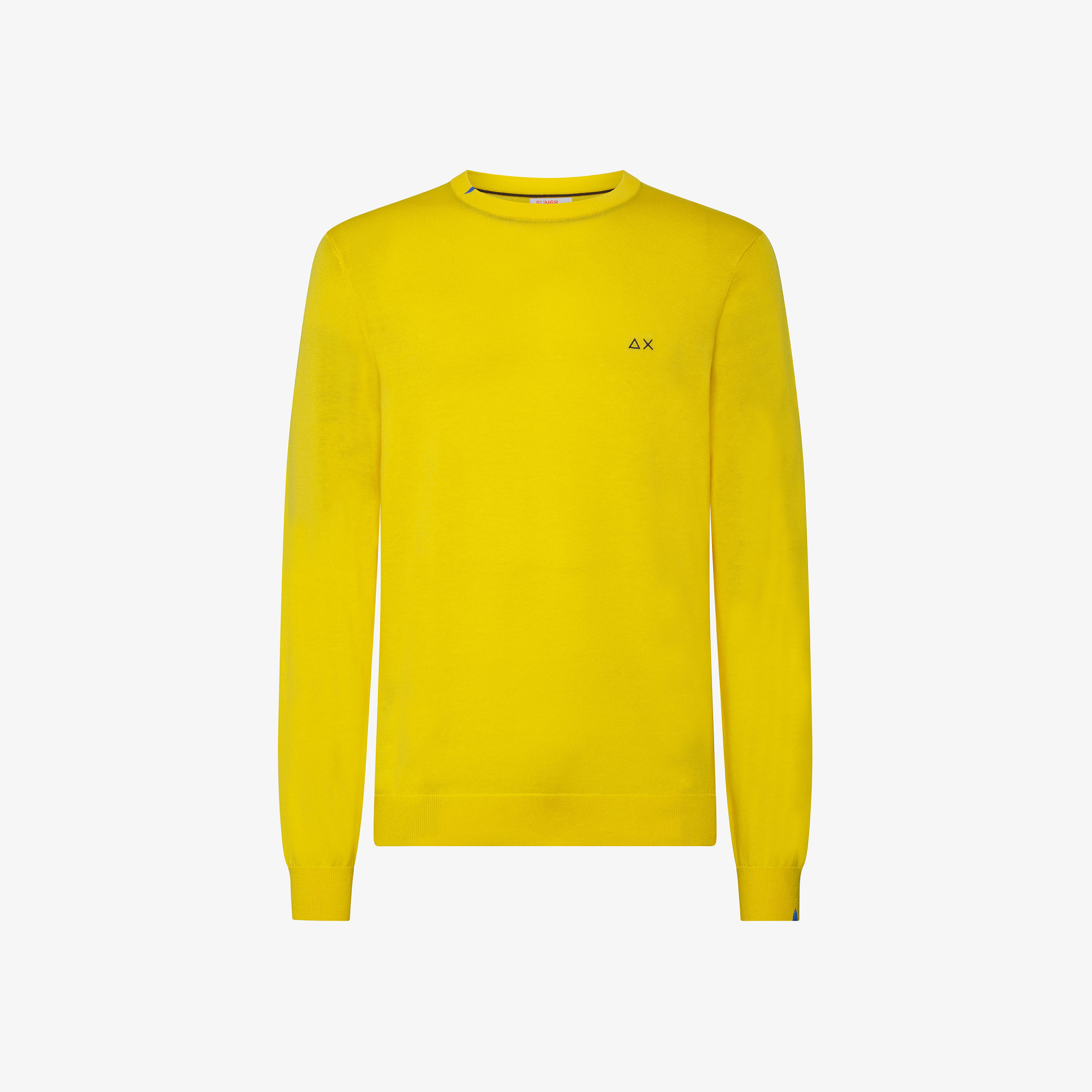 ROUND NECK SOLID YELLOW