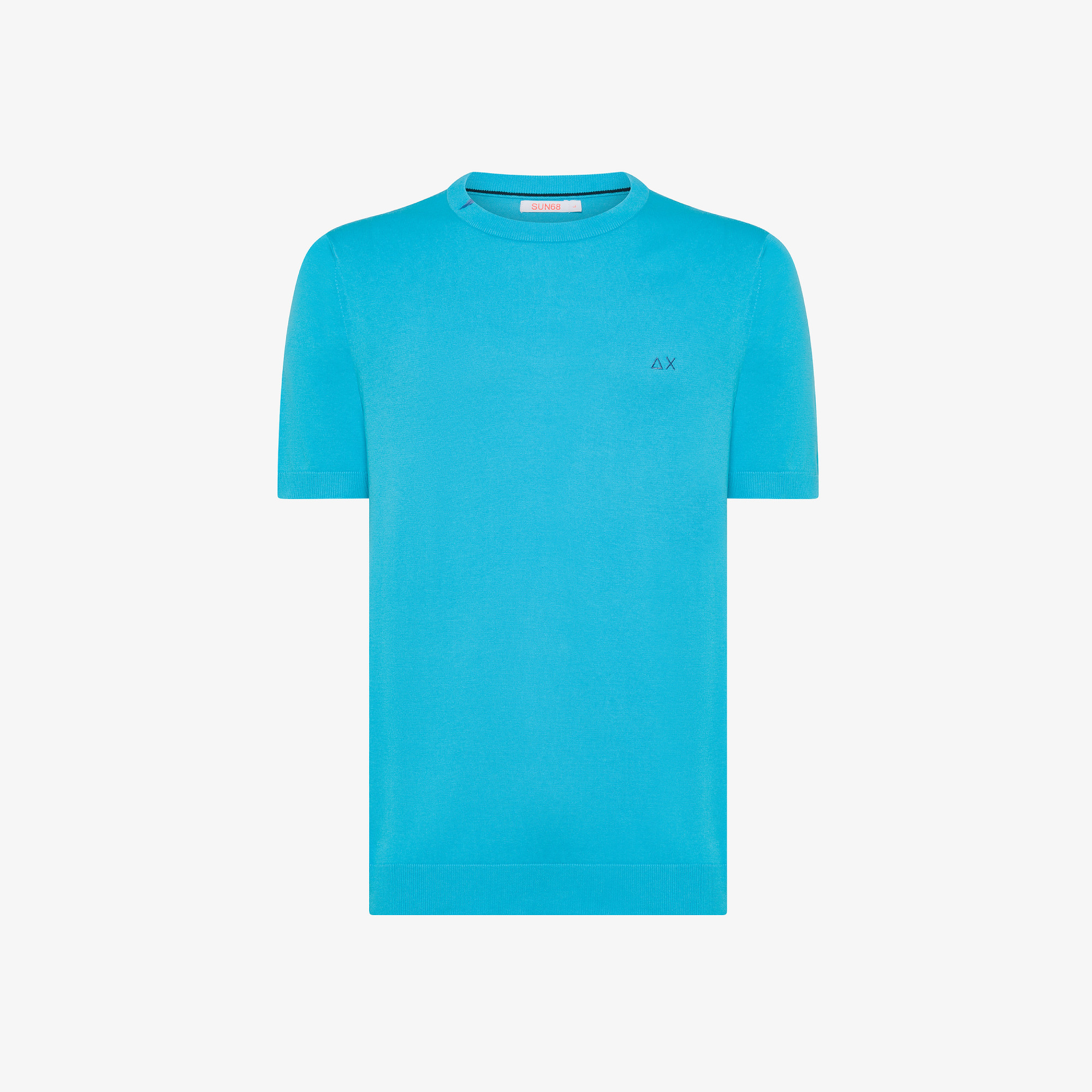T-SHIRT SOLID S/S TURQUOISE