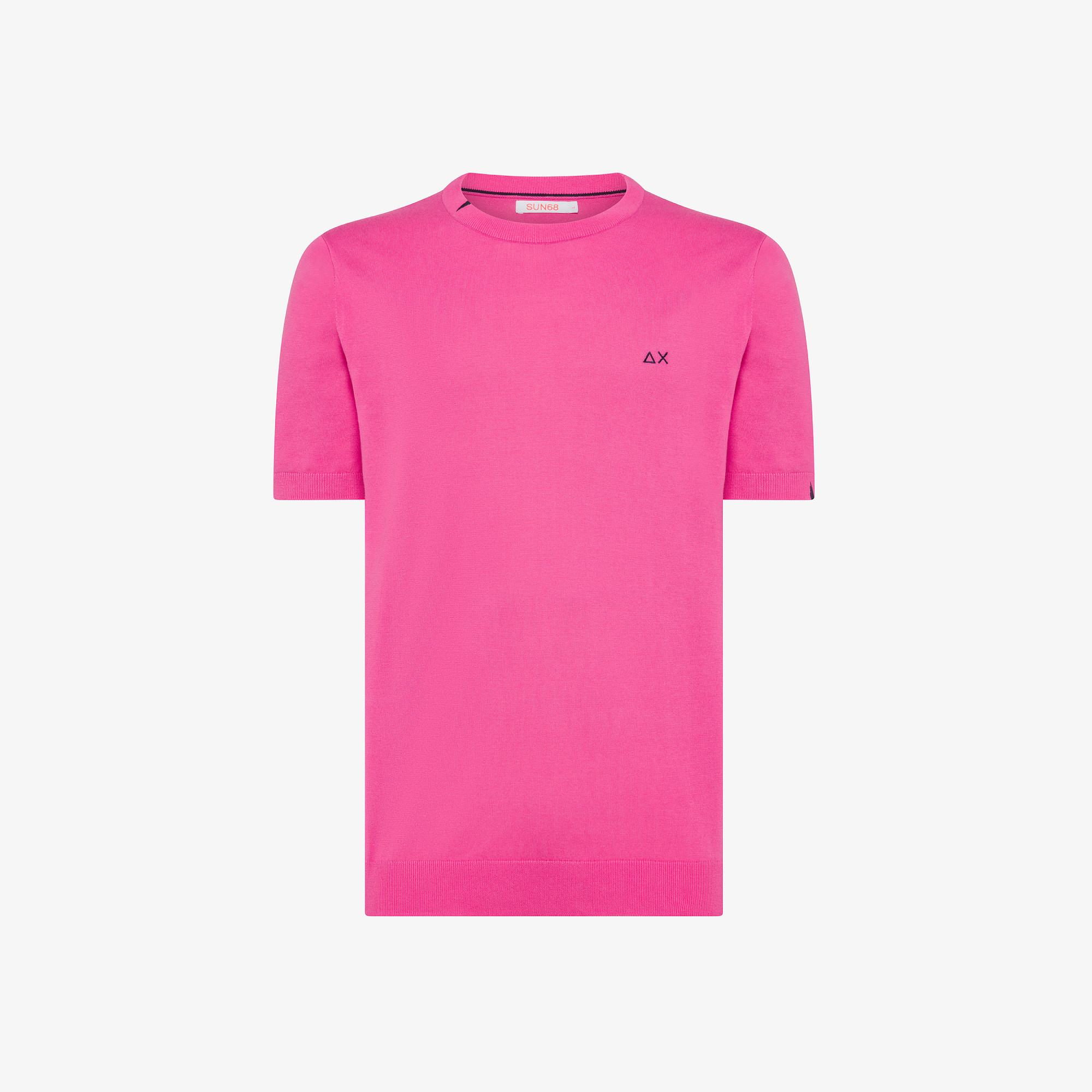 T-SHIRT SOLID S/S FUXIA