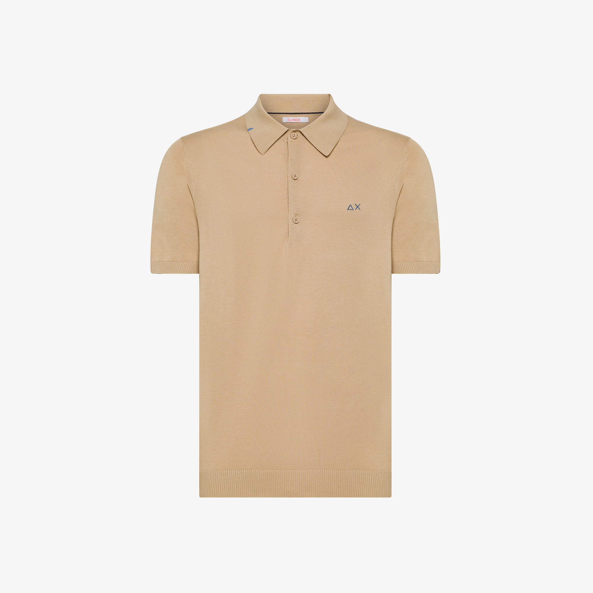 POLO SOLID S/S BEIGE
