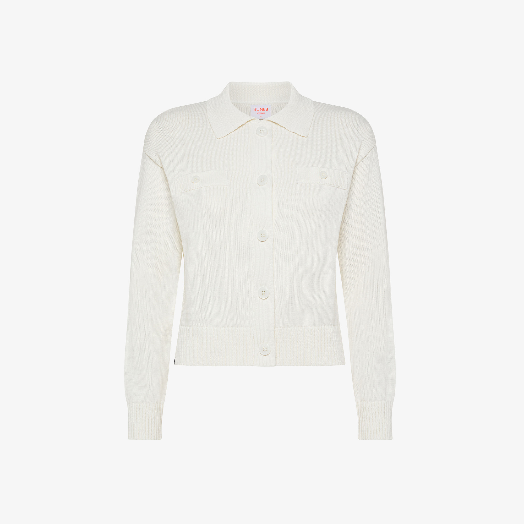 CARDIGAN SOLID OFF WHITE