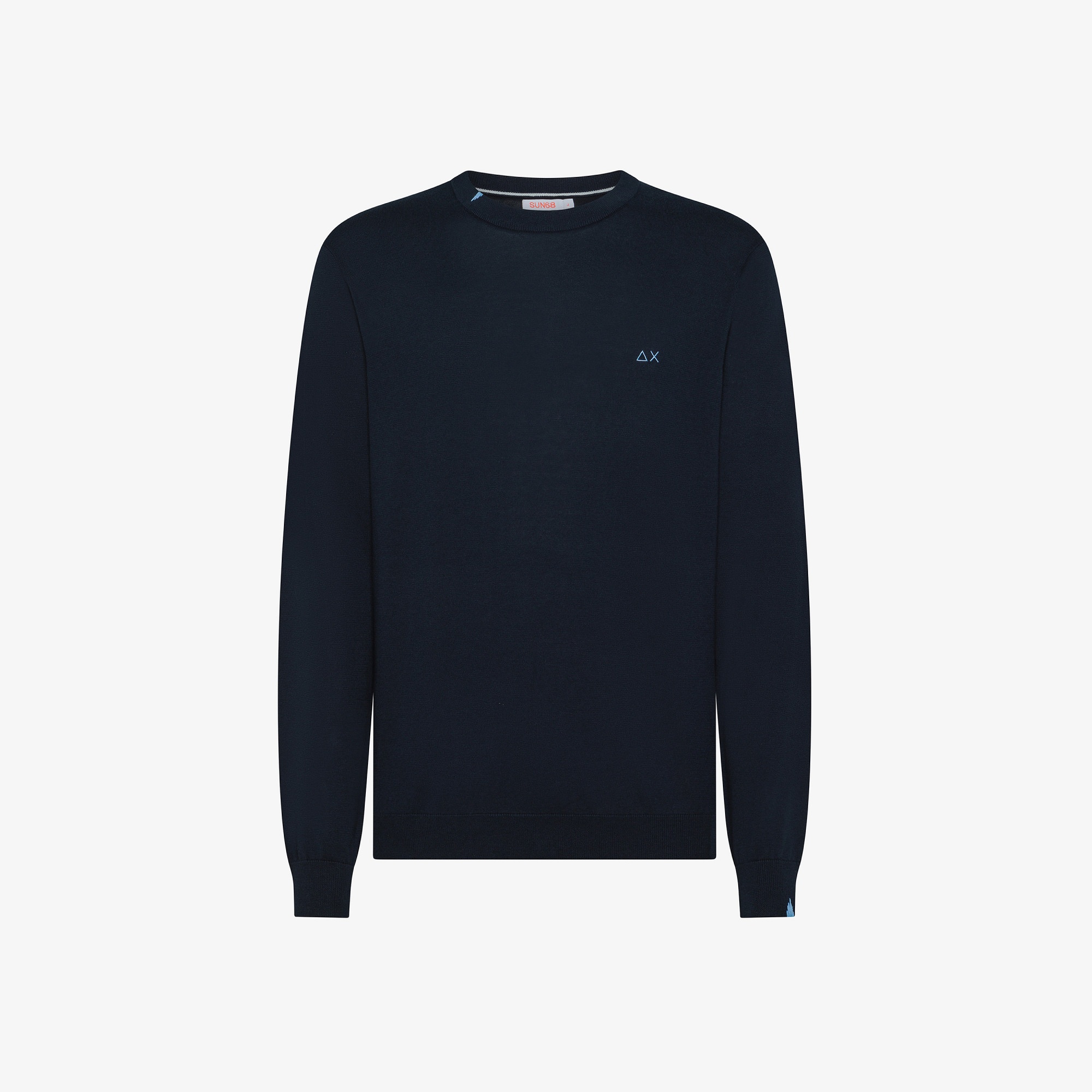 SWEATER BASIC L/S NAVY BLUE