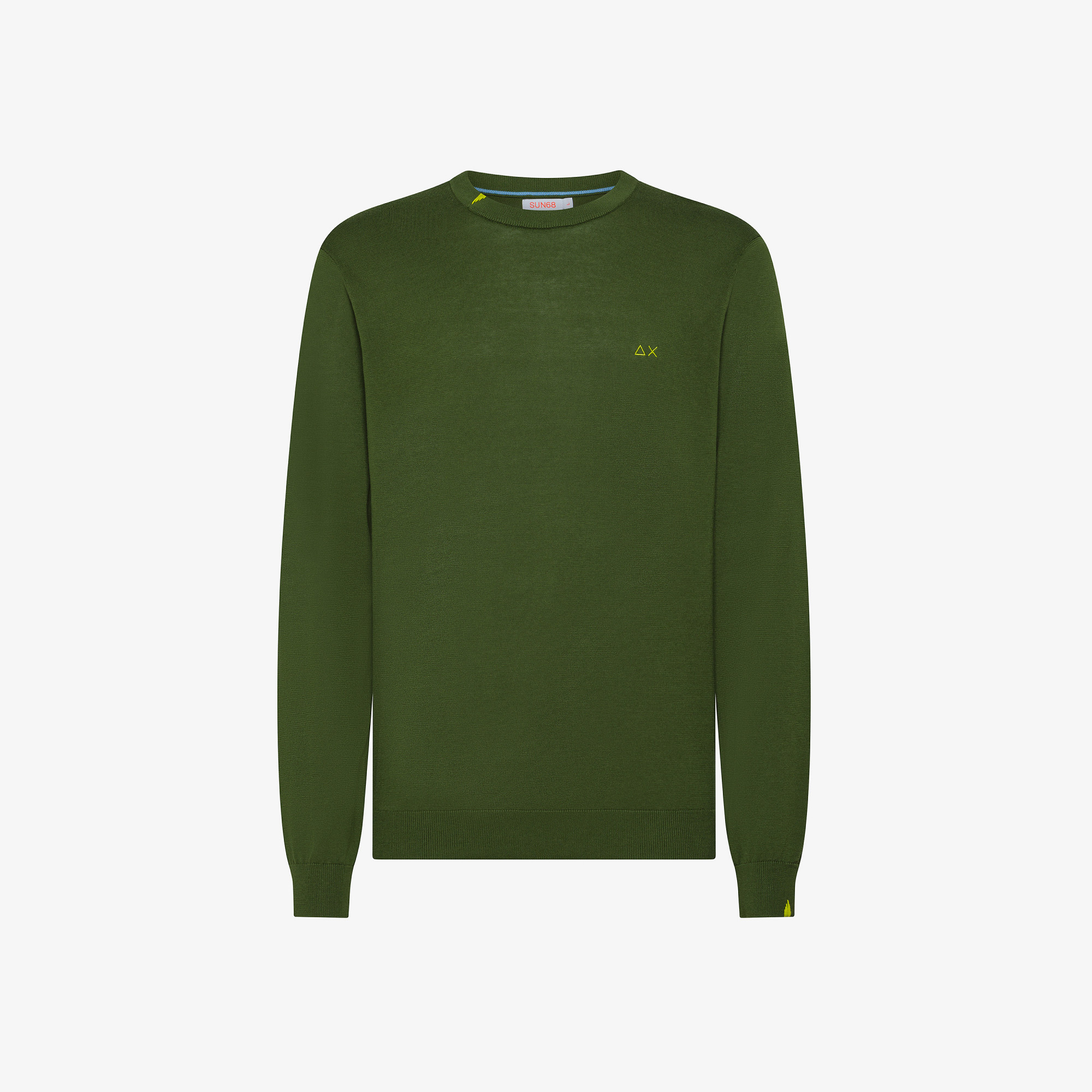 SWEATER BASIC L/S VERDE SCURO