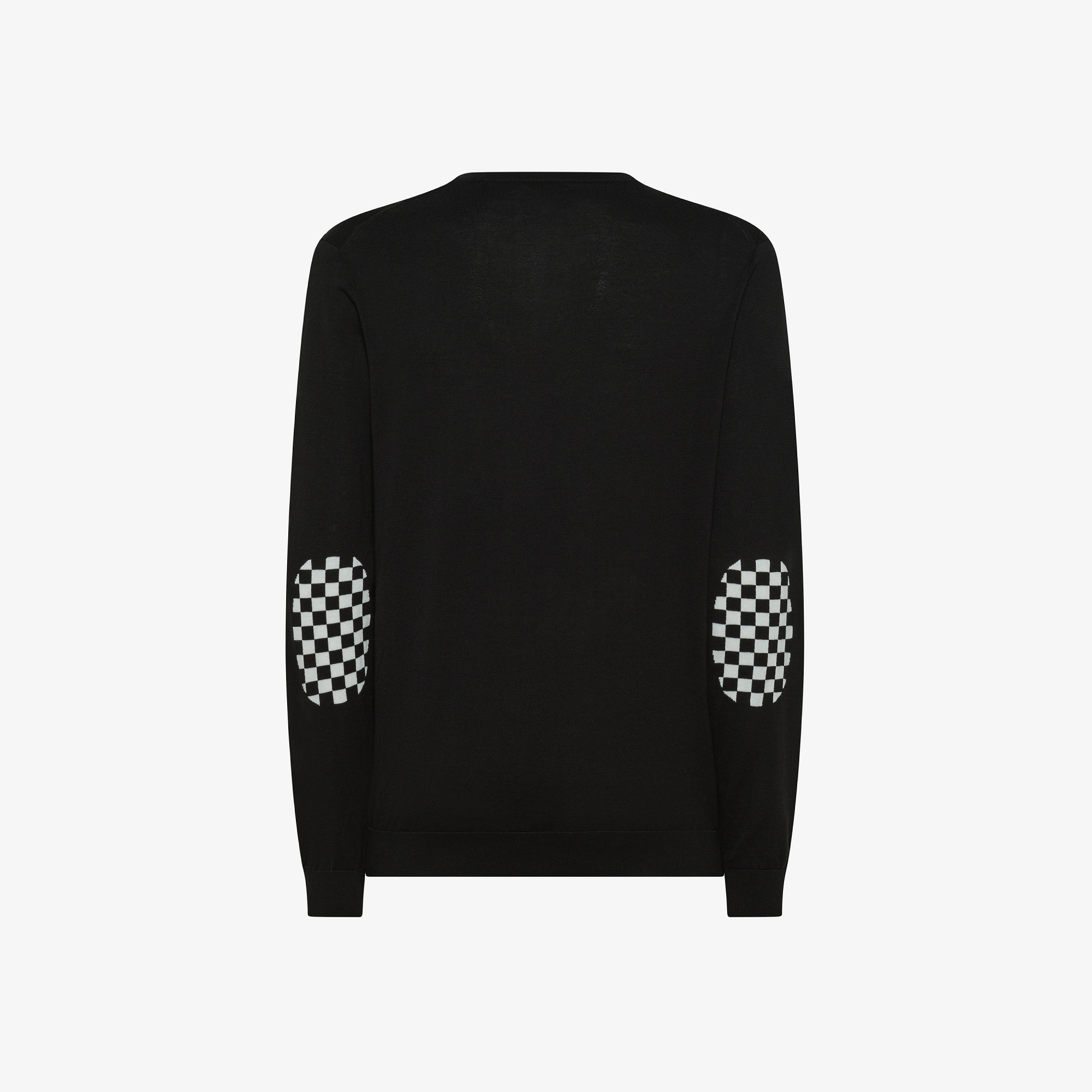 SWEATER ELBOW PATCHES NERO
