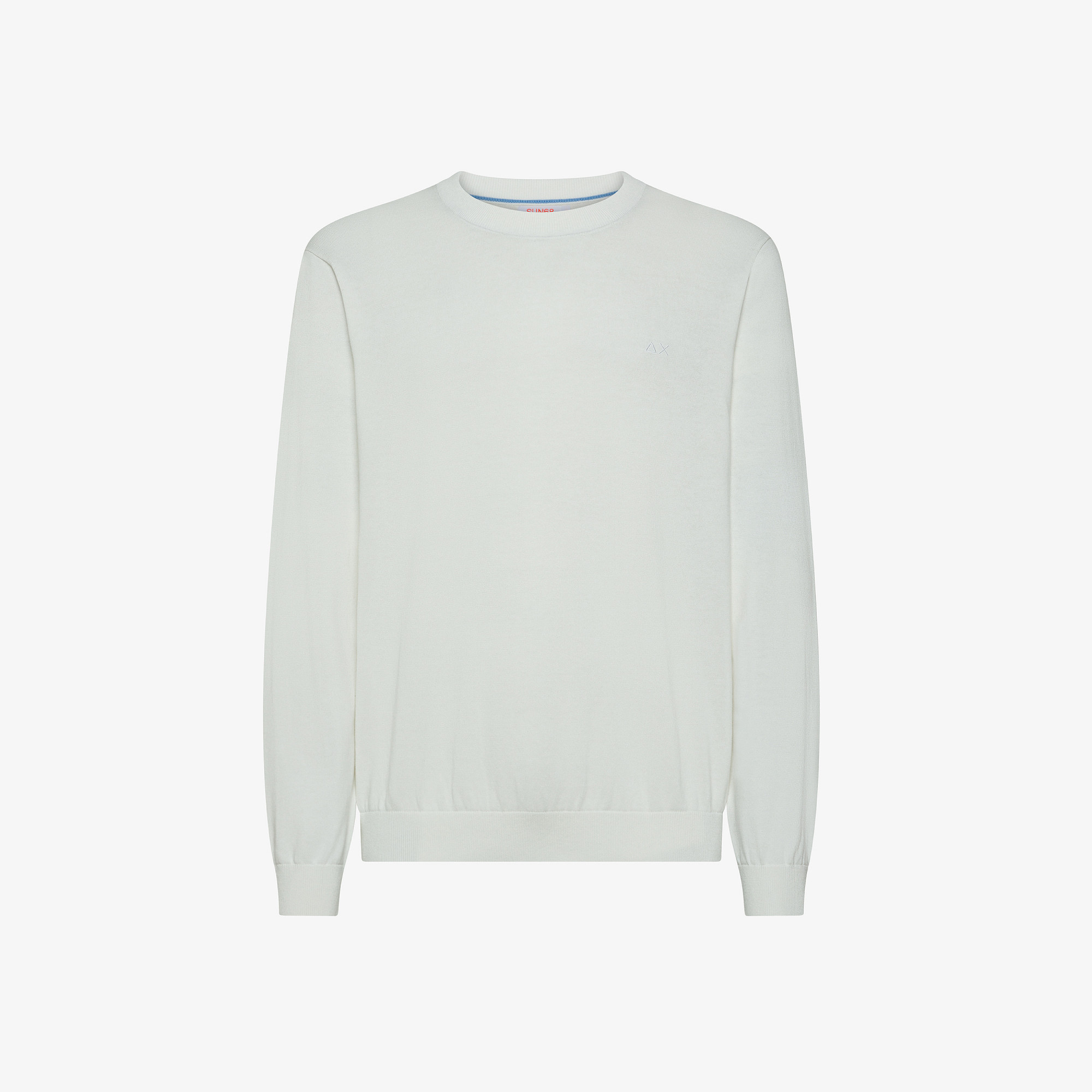 Maglia in cotone bianco panna
