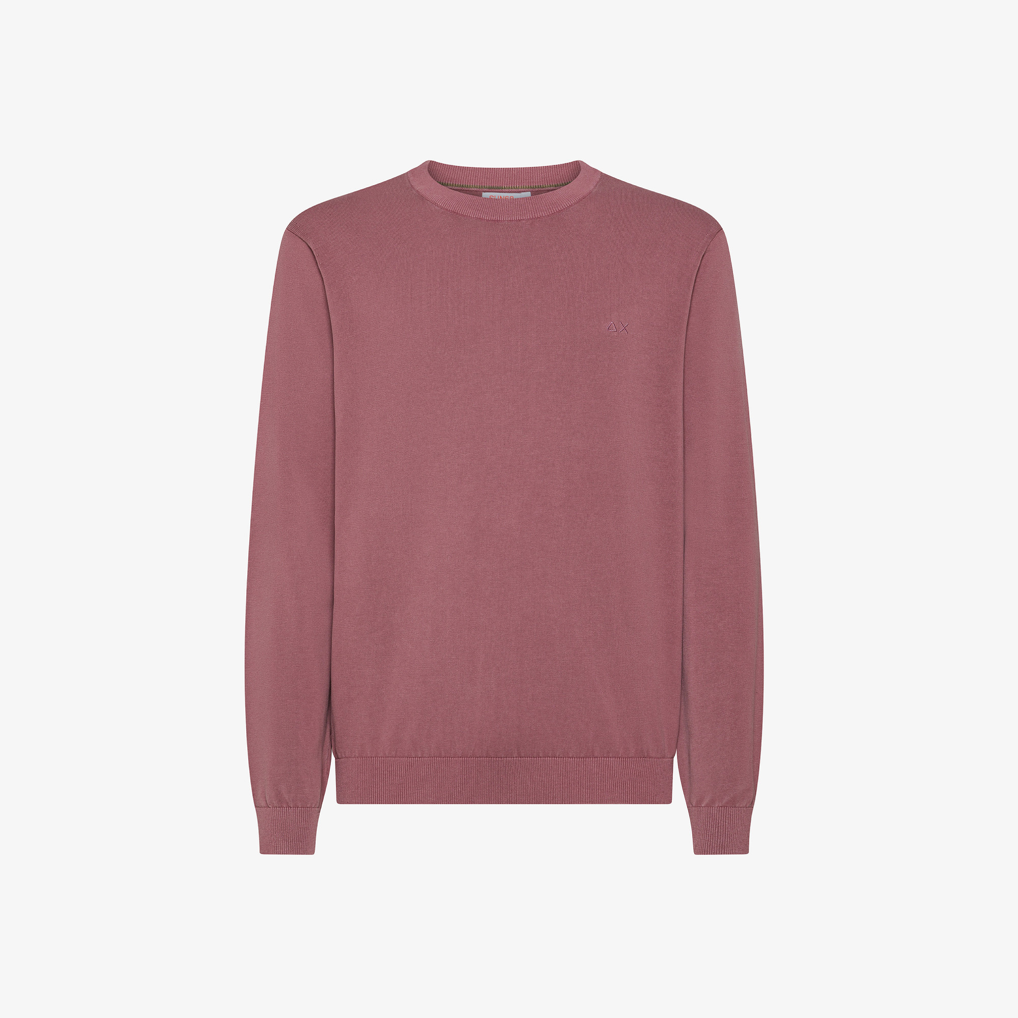Maglia in cotone rosa scuro