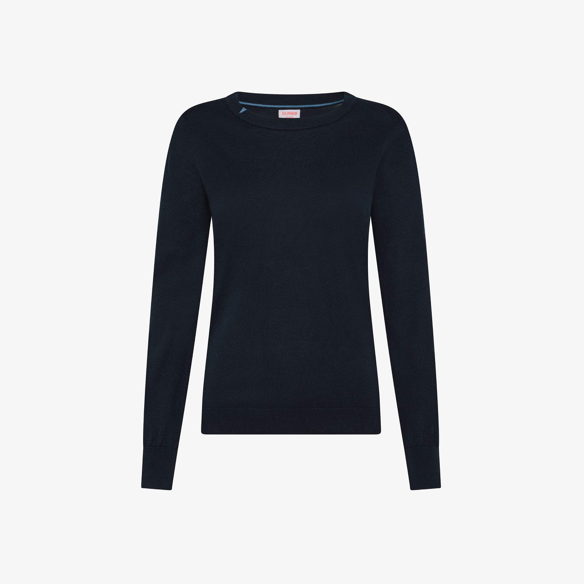 SWEATER BASIC L/S NAVY BLUE