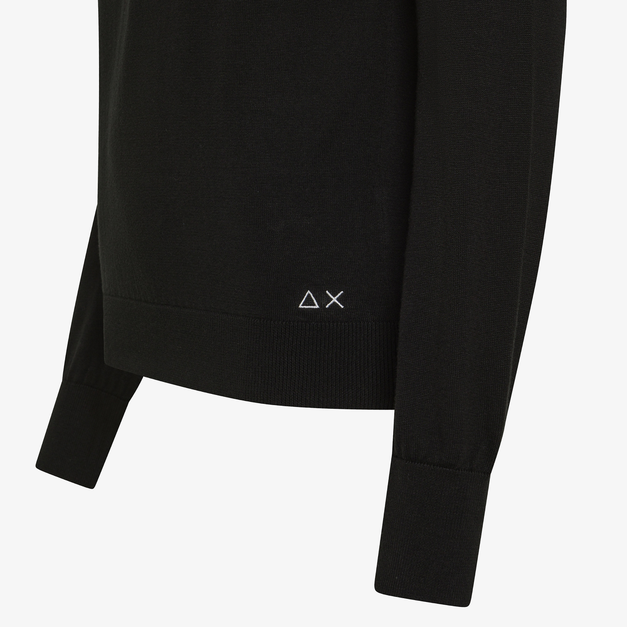 SWEATER BASIC L/S BLACK
