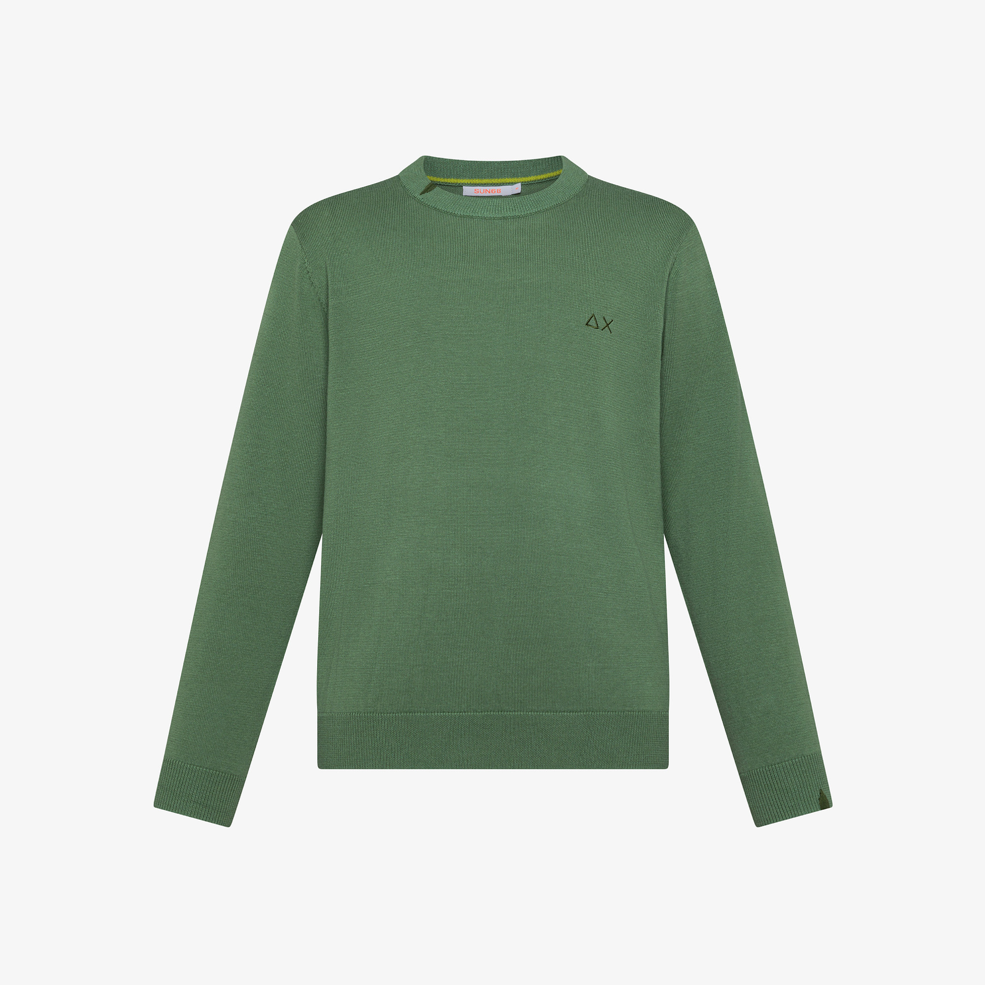 BOY'S SWEATER BASIC L/S VERDE SALVIA