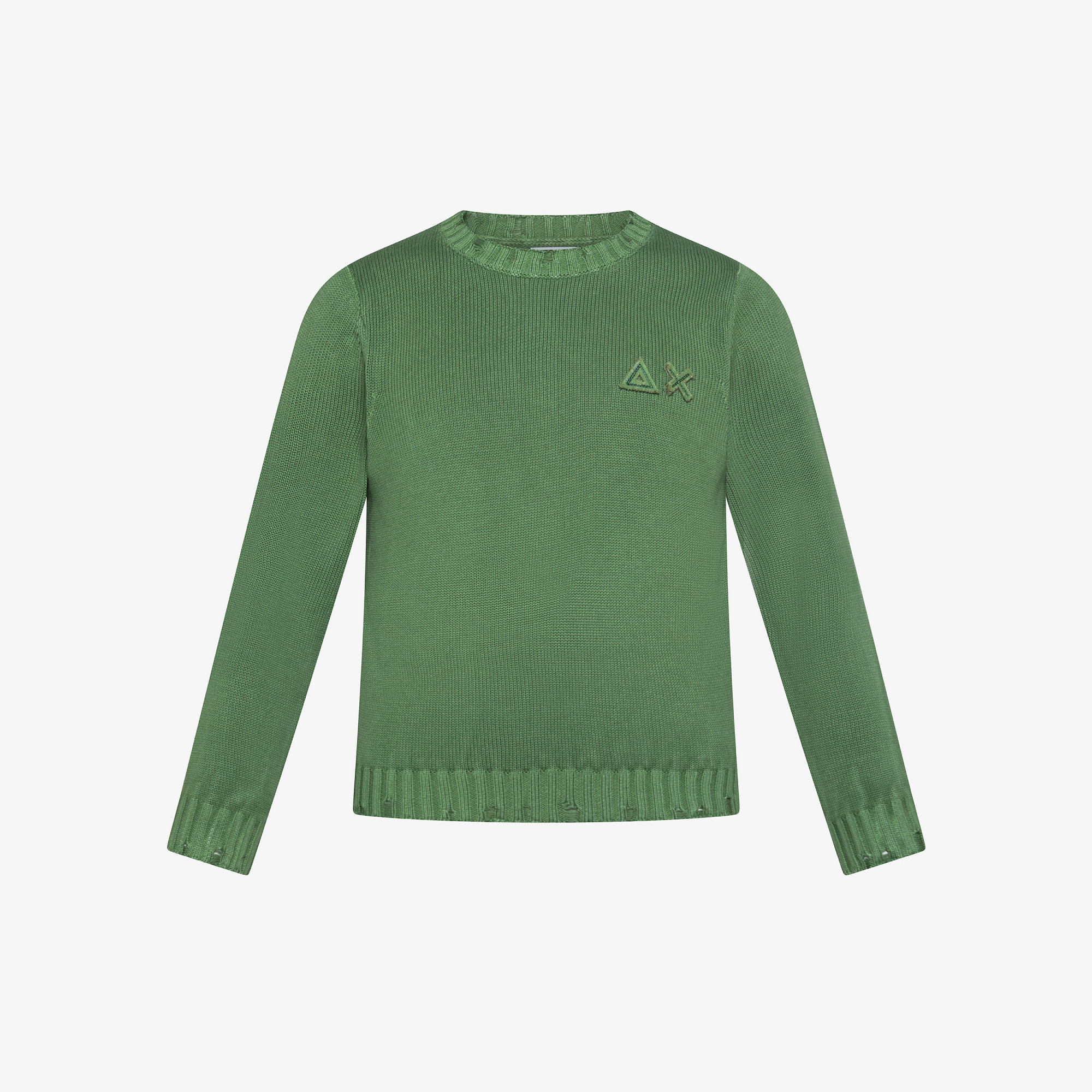 Sage green cotton jumper