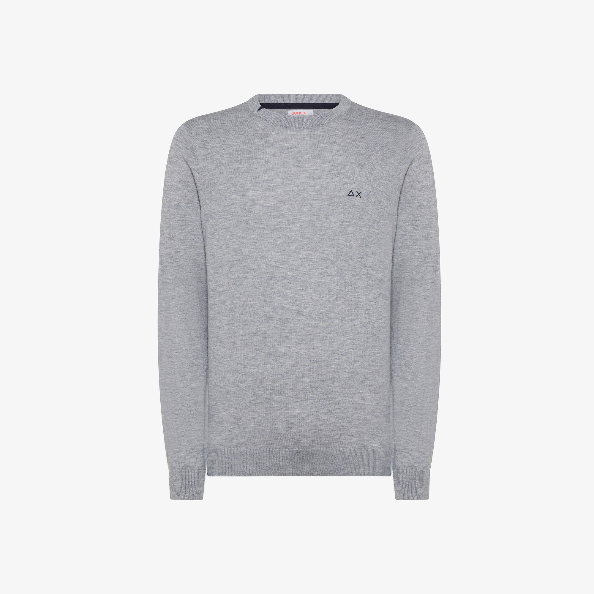 Wool and cotton jumper MEDIUM GREY