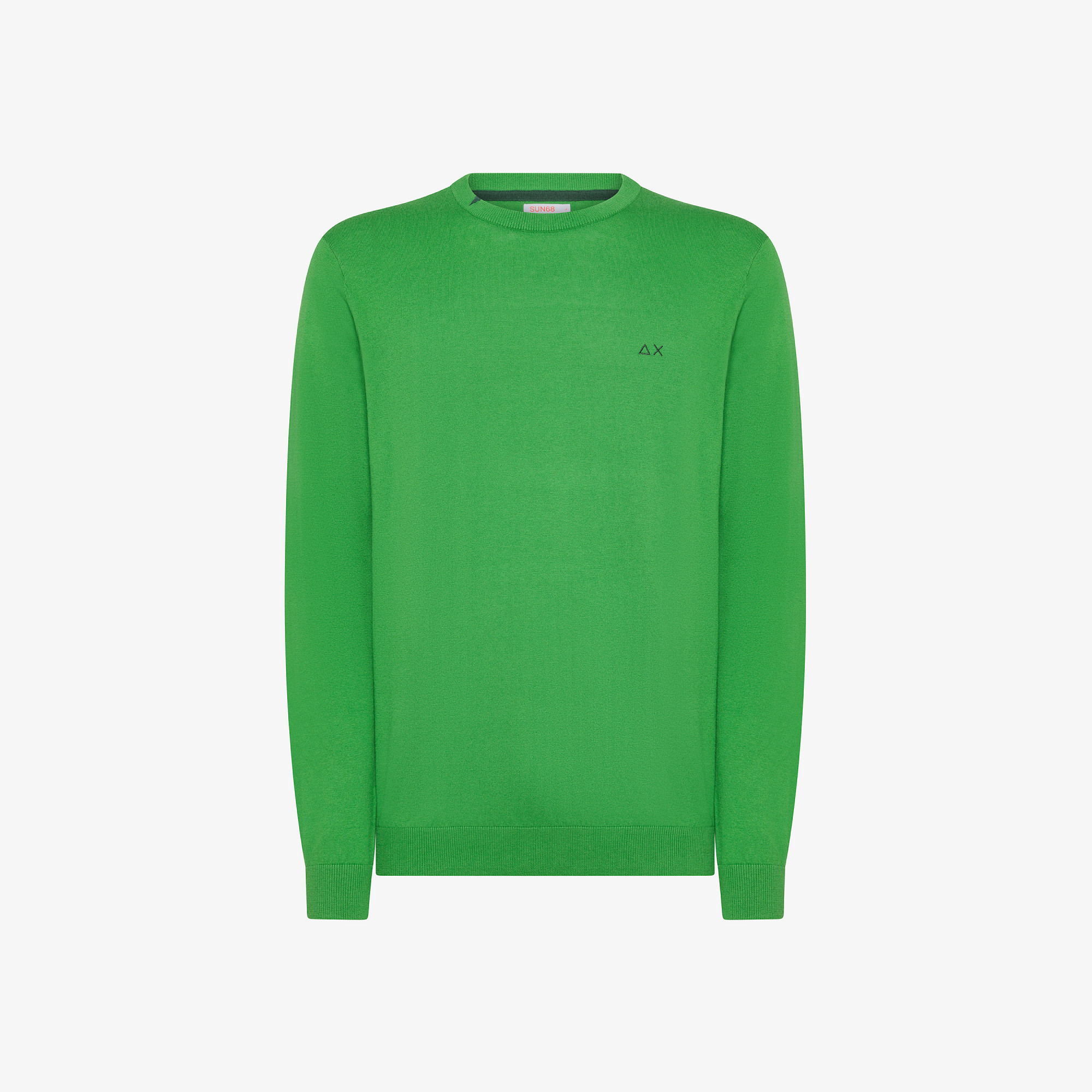 Wool and cotton jumper OLIVE