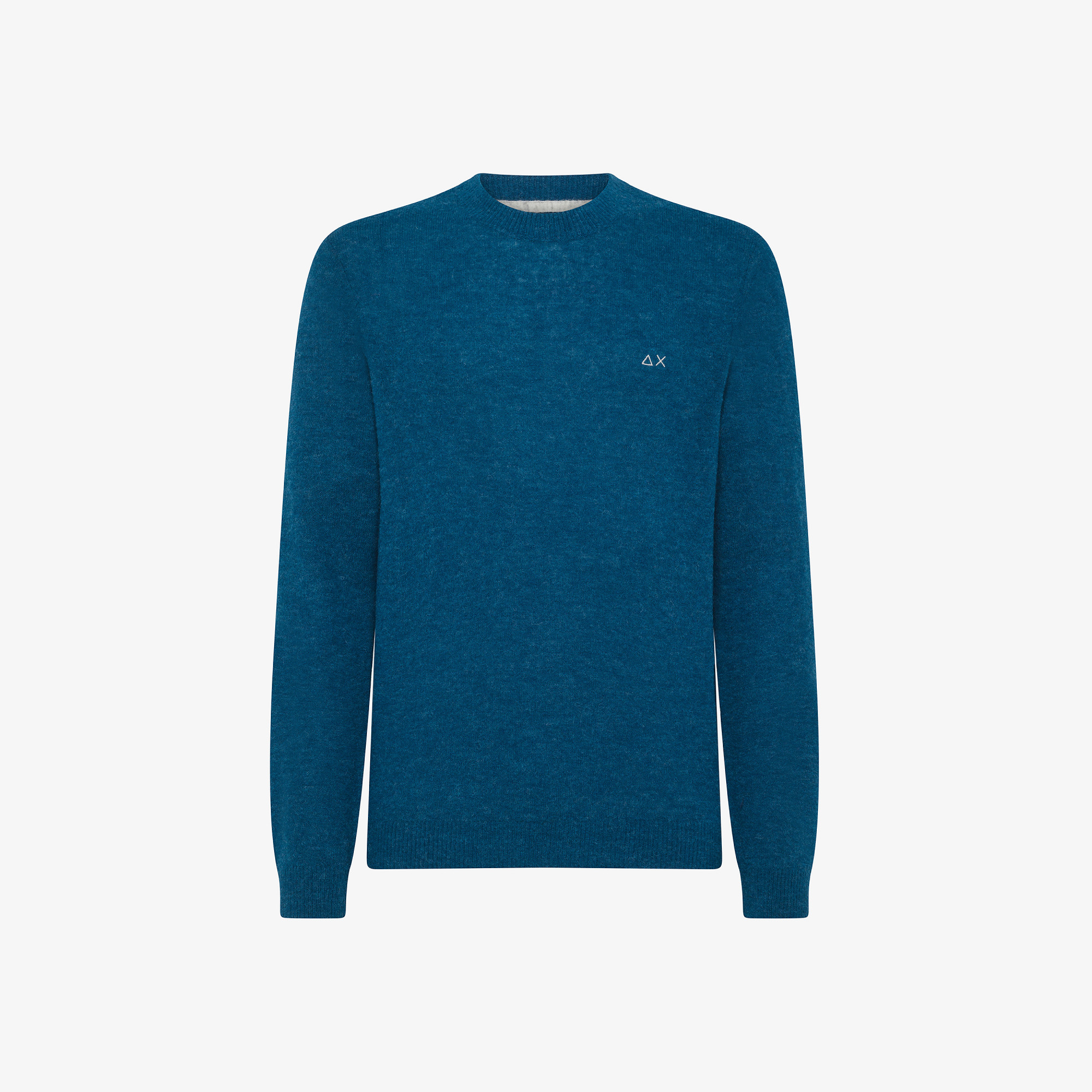 Wool and alpaca jumper DEEP BLUE