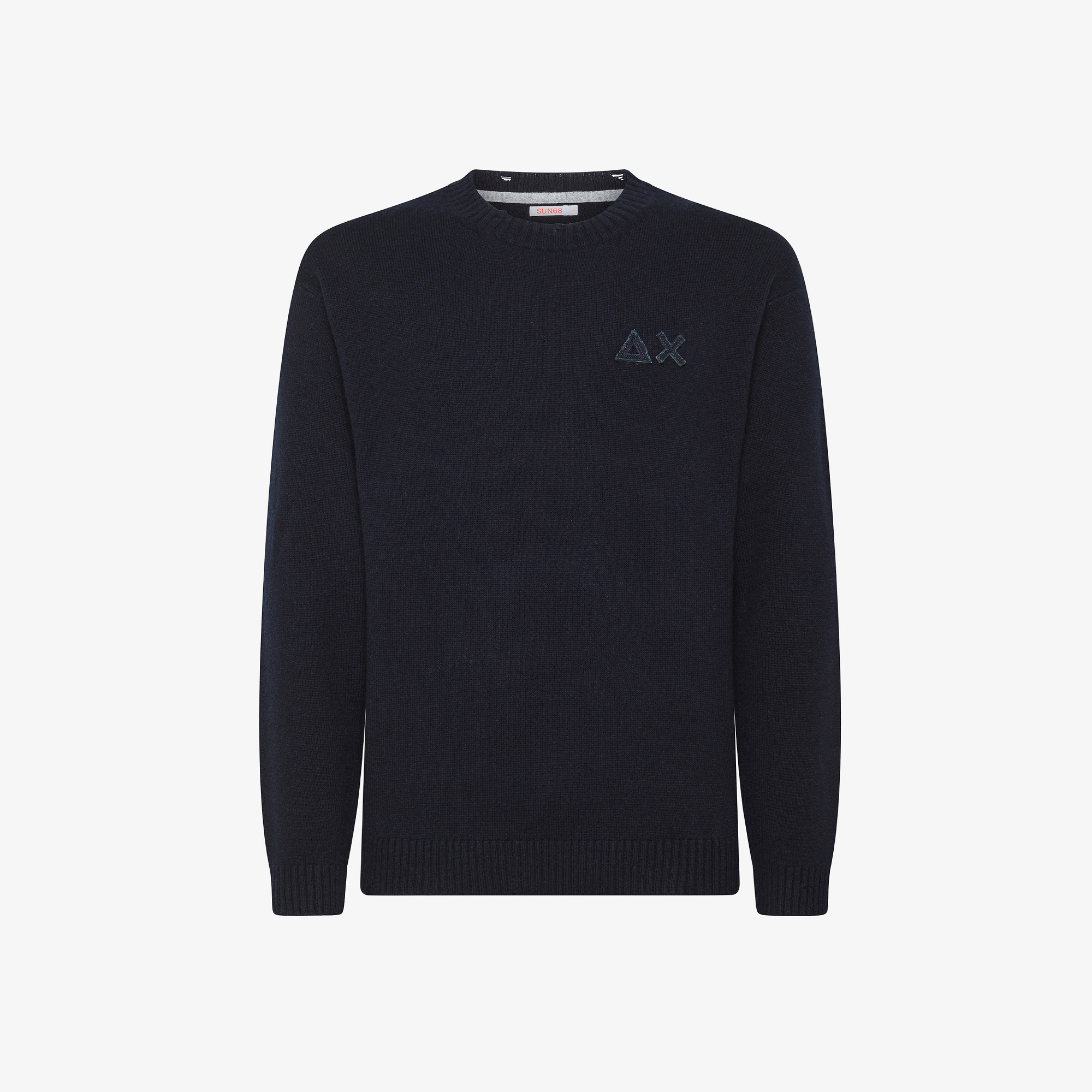 Maglia in lana e cashmere NAVY BLUE