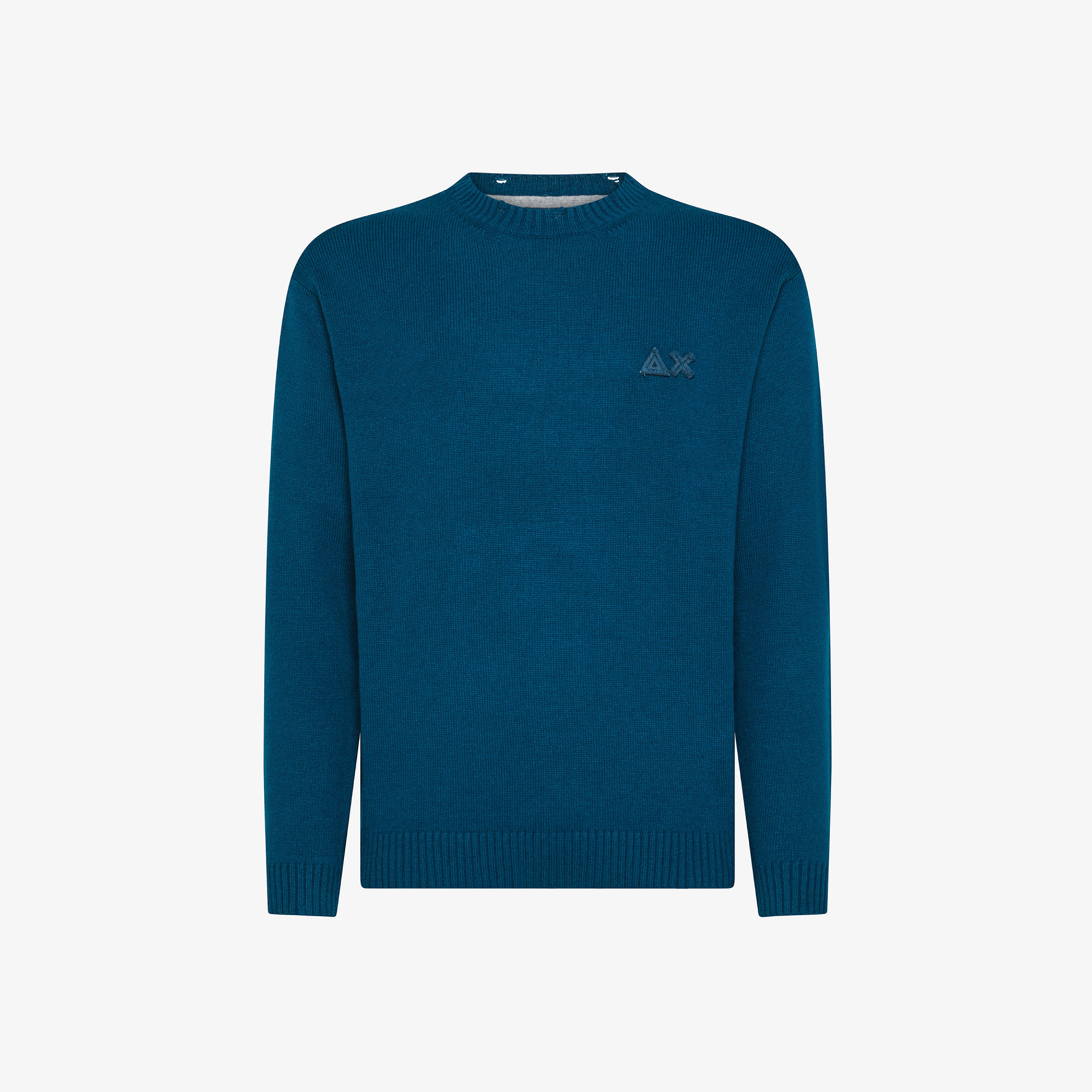 Maglia in lana e cashmere  BLUE PROFONDO