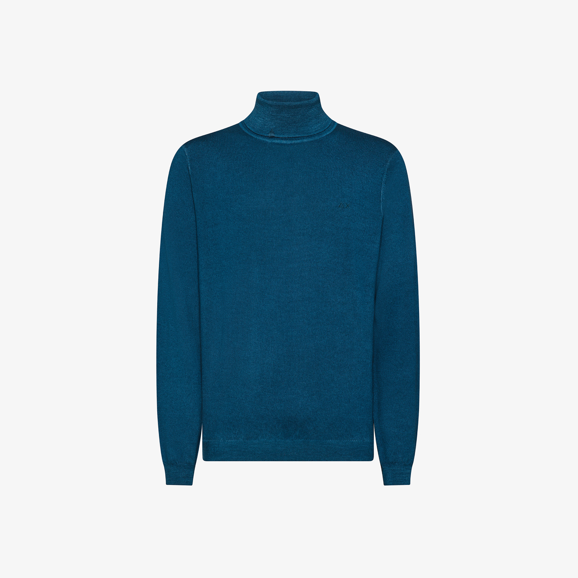 Wool turtleneck jumper DEEP BLUE