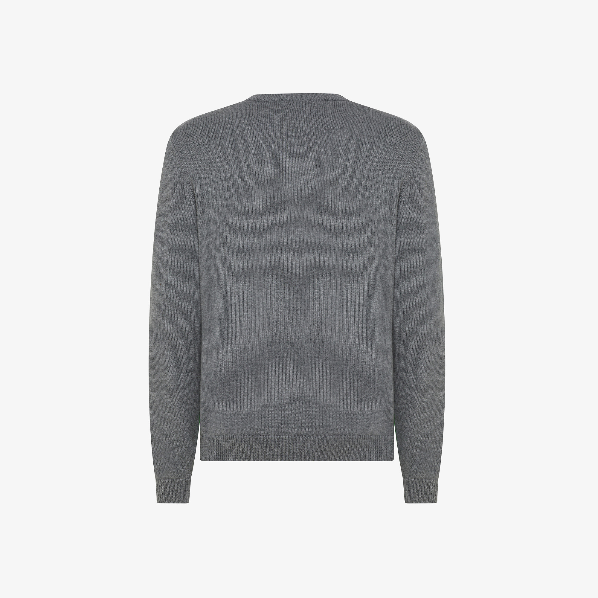 Wool and cotton jumper DARK GREY