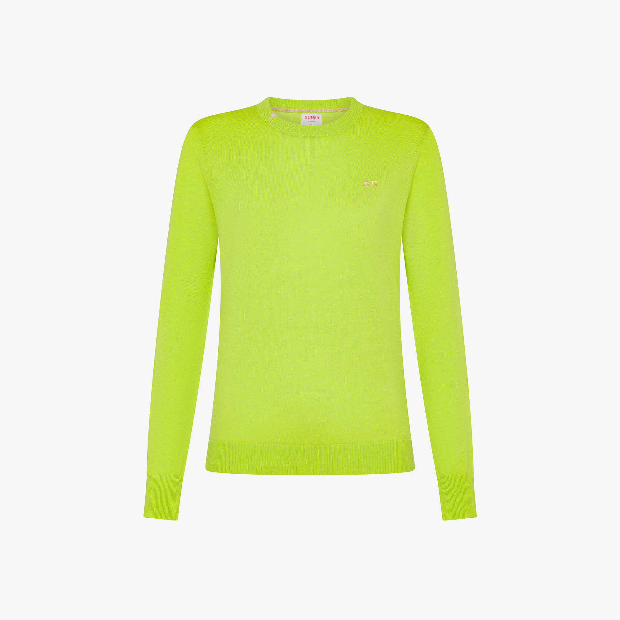 Wool and cotton jumper LIME