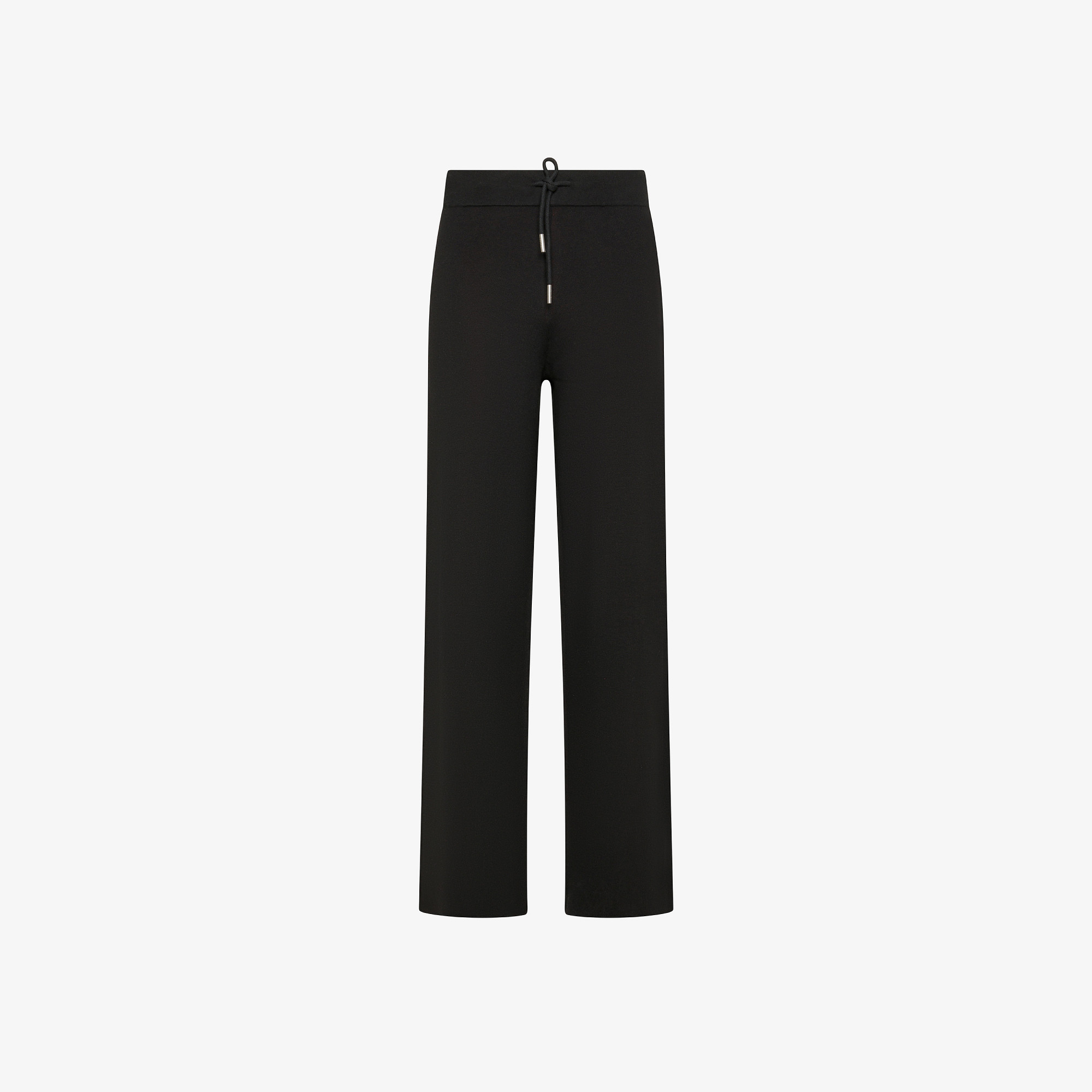 WIDE PANT KNIT PUNTO MILANO BLACK