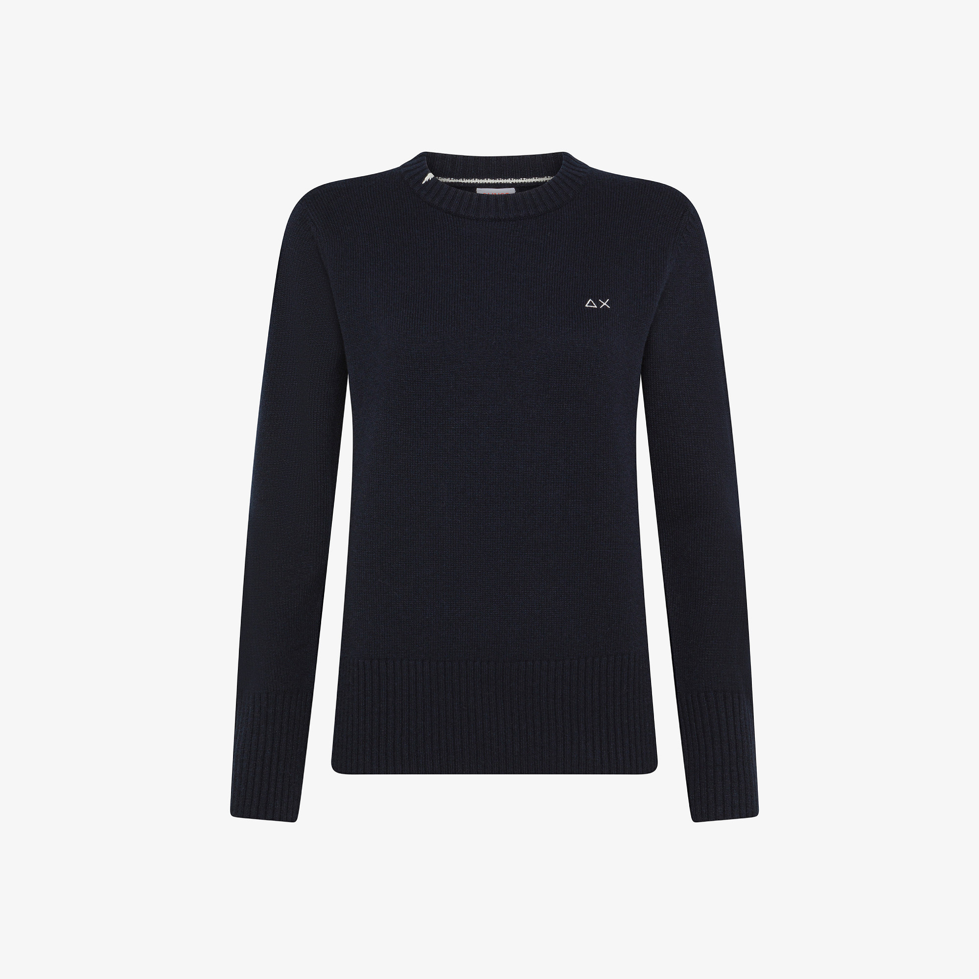 Wool and cashmere jumper NAVY BLUE