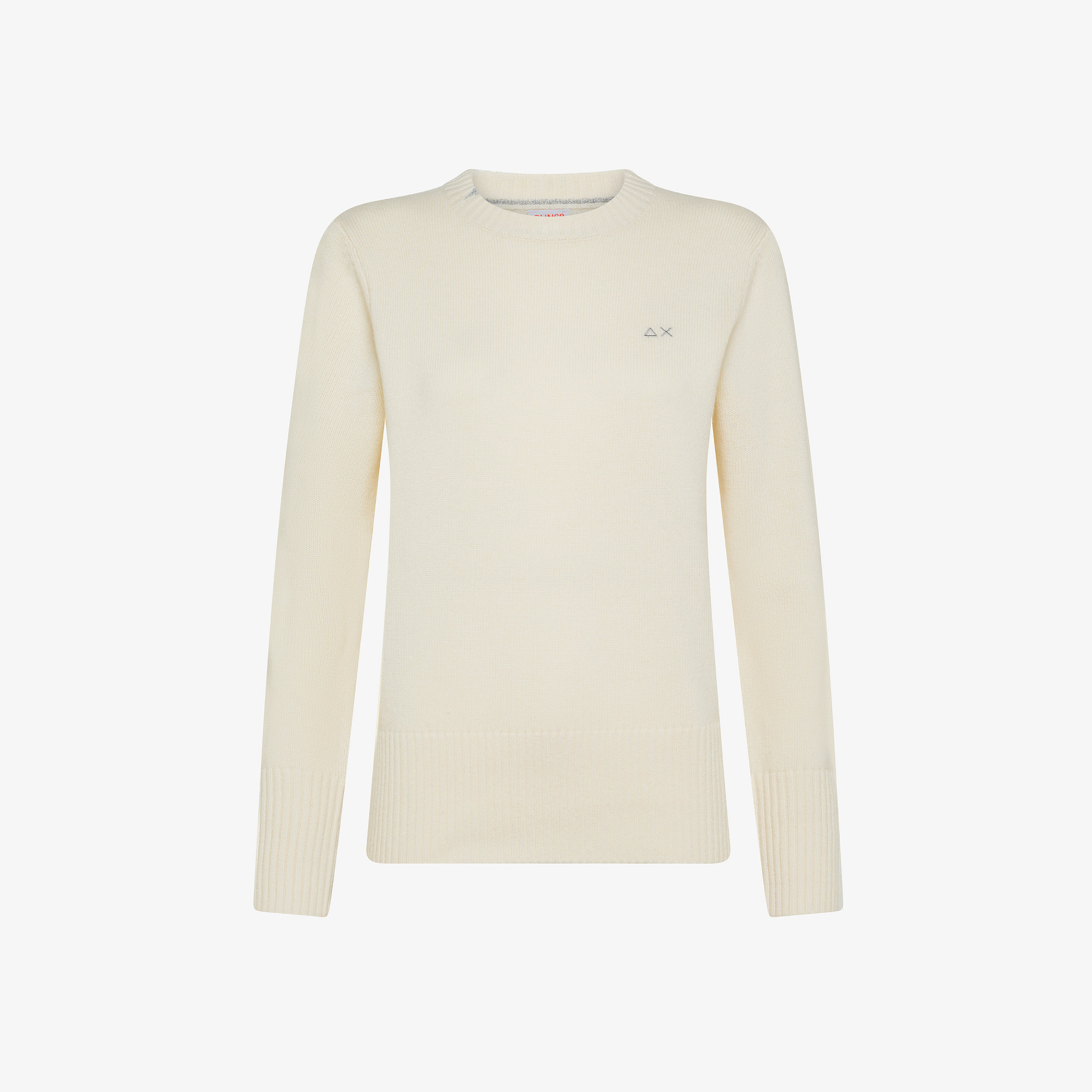 Wool and cashmere jumper OFF WHITE