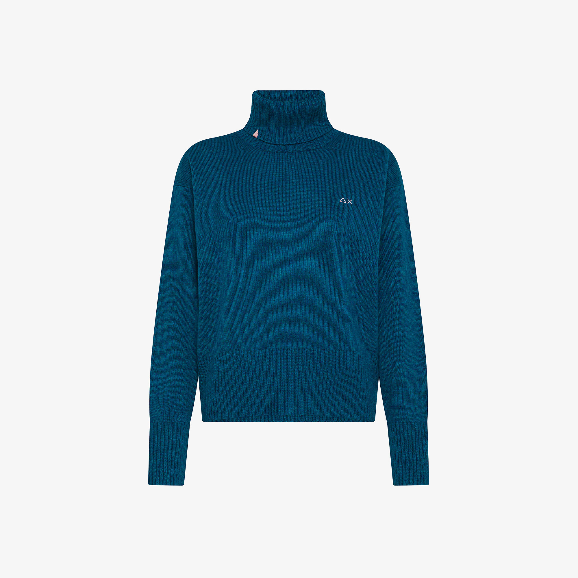 Wool and cashmere jumper DEEP BLUE