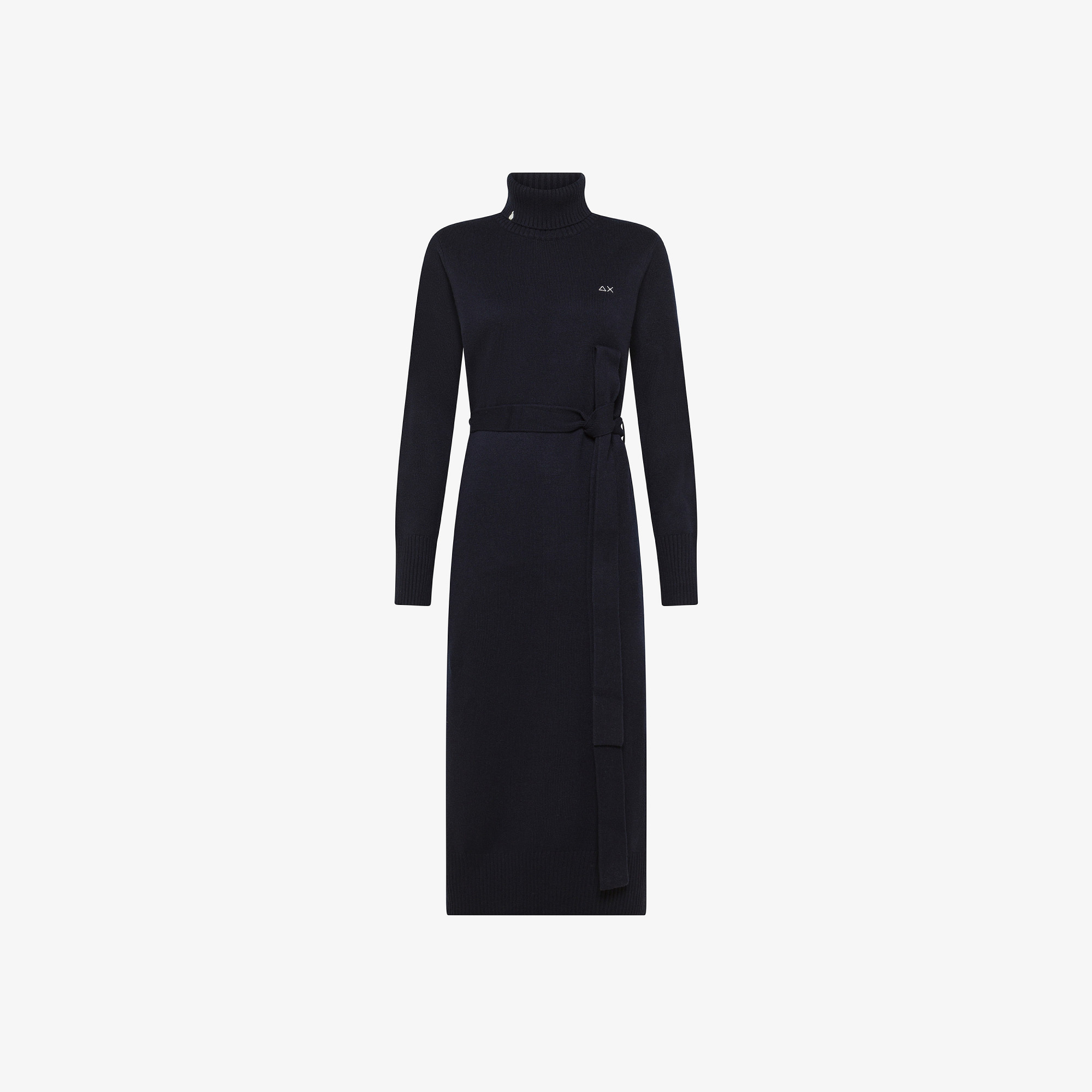 Wool and cashmere dress NAVY BLUE