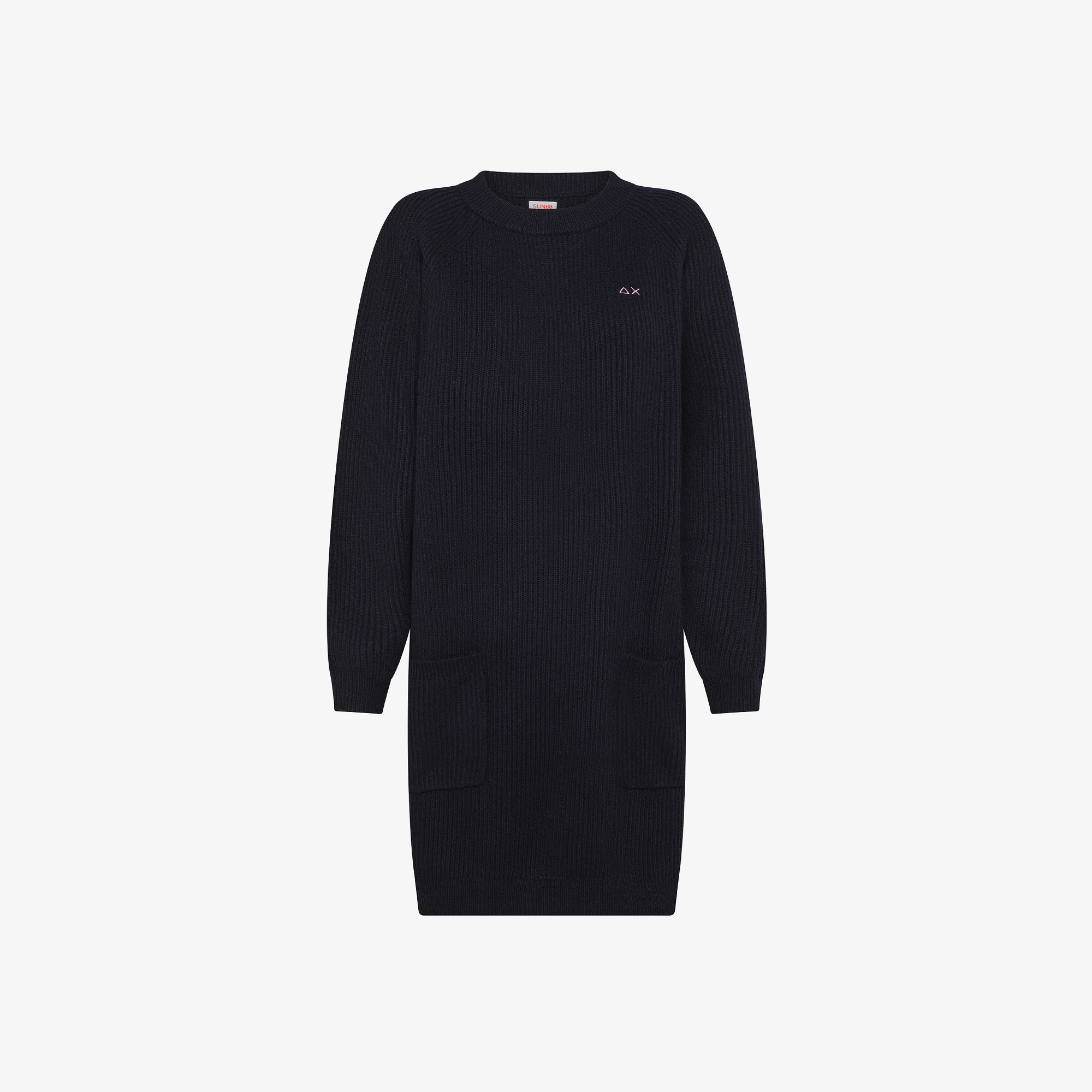 Abito in lana e cashmere NAVY BLUE