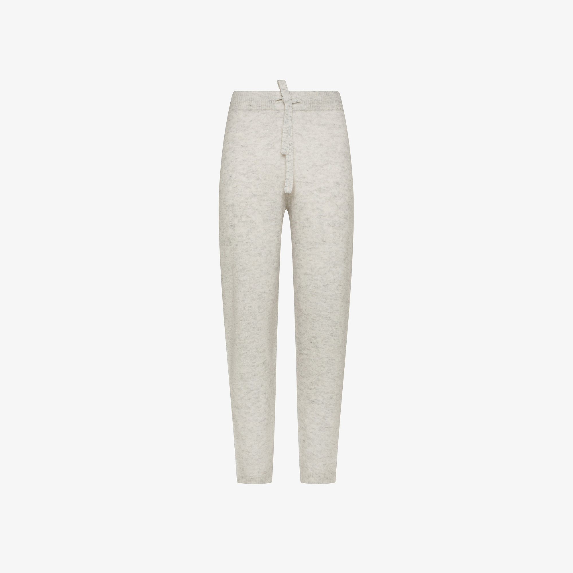 Wool and alpaca joggers LIGHT GREY